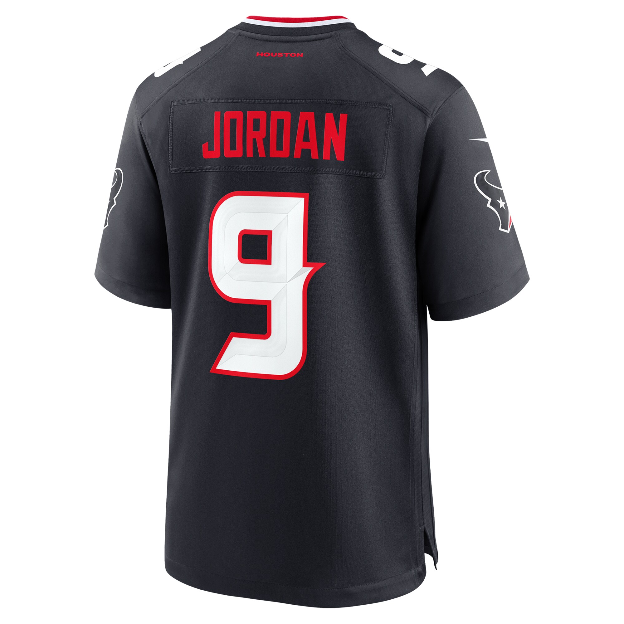 Men's Houston Texans Brevin Jordan Navy Team Game Jersey JS8834 Saliibo - Image 3