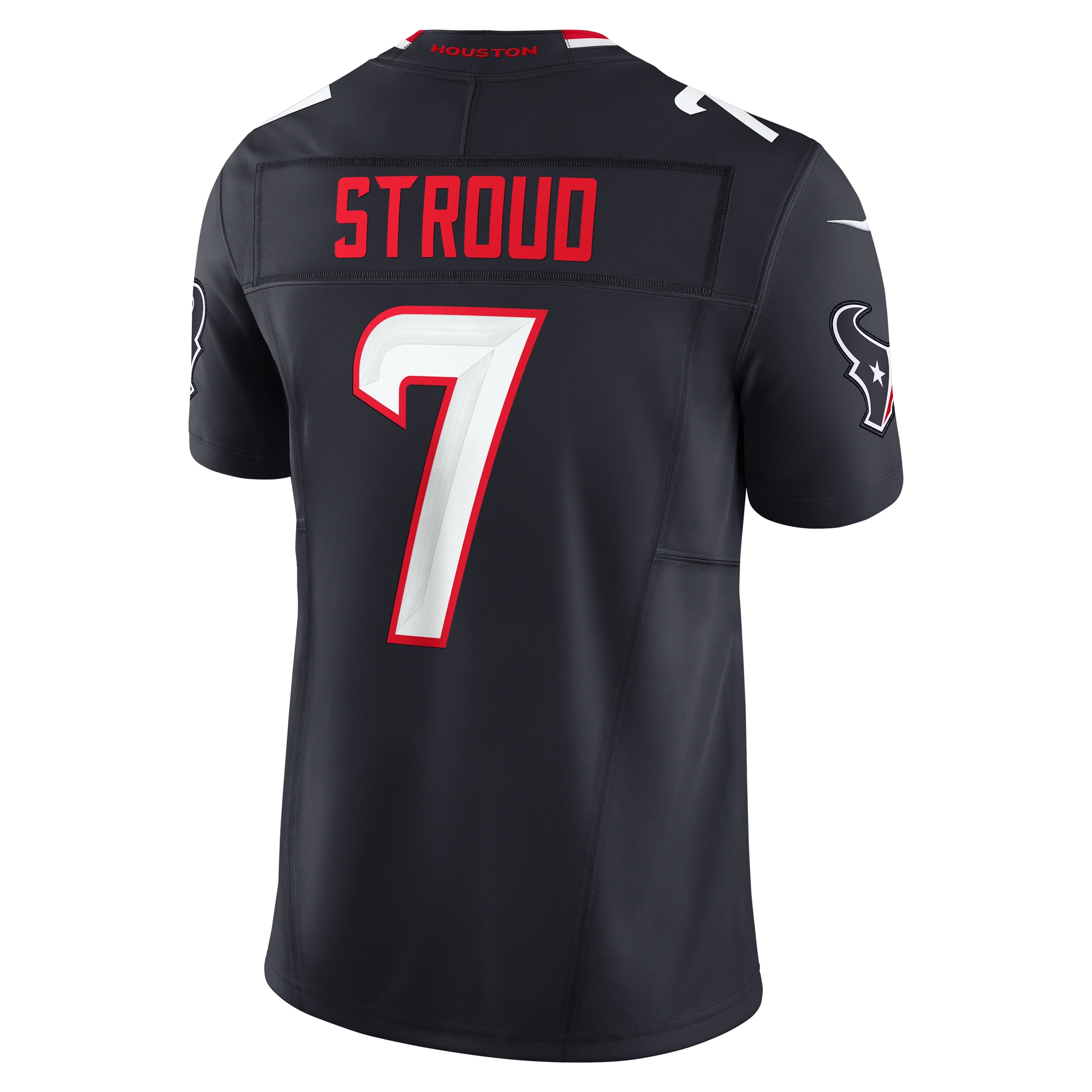 Men's Houston Texans C.J. Stroud Navy Vapor F.U.S.E. Limited Jersey JS9382 Saliibo - Image 3
