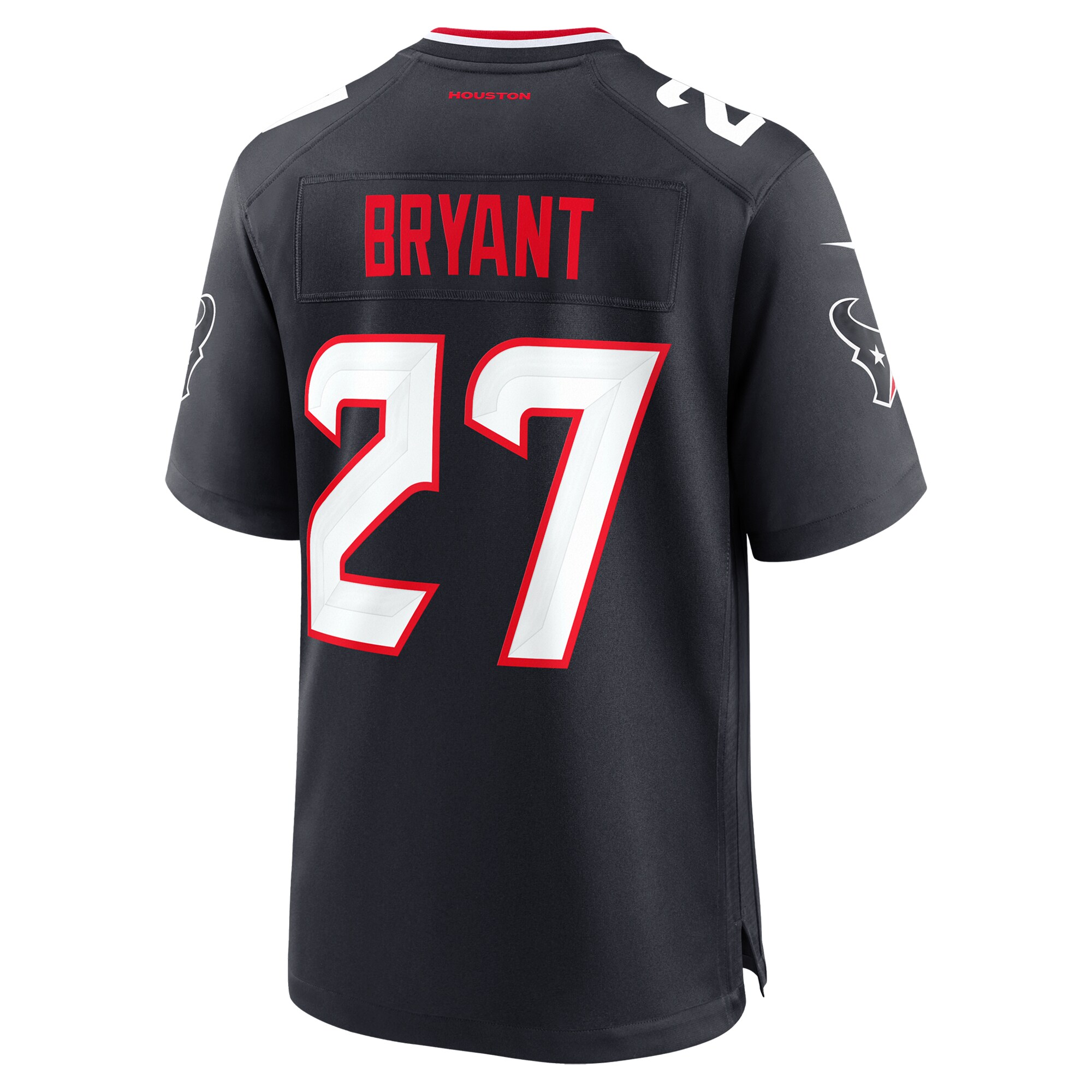 Men's Houston Texans Myles Bryant Navy Team Game Jersey JS7782 Saliibo - Image 3