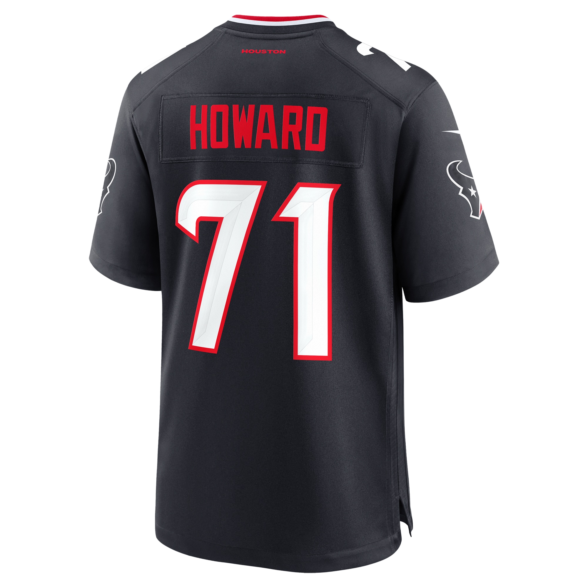 Men's Houston Texans Tytus Howard Navy Team Game Jersey JS9672 Saliibo - Image 3