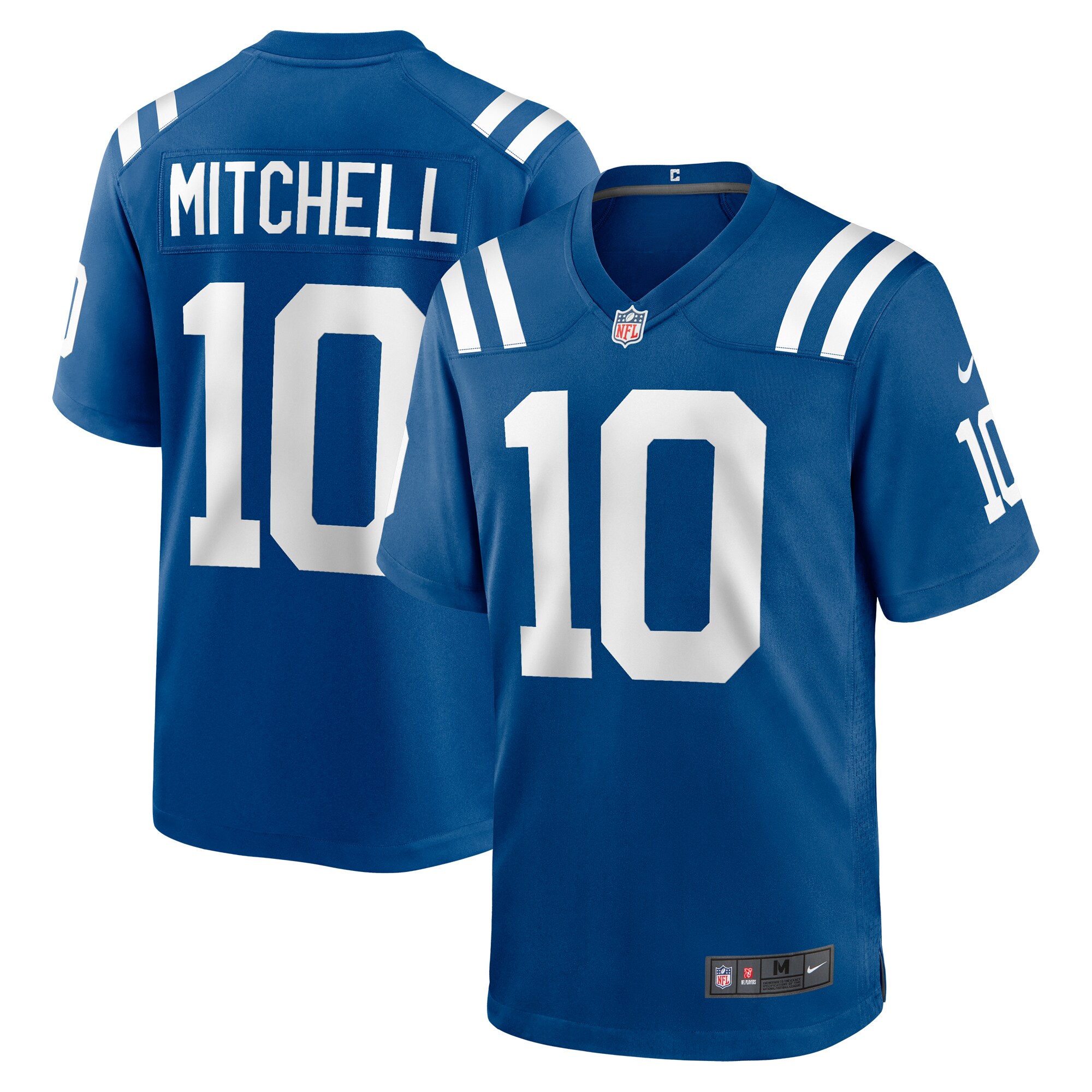 Men's Indianapolis Colts Adonai Mitchell Royal Player Game Jersey JS4394 Saliibo