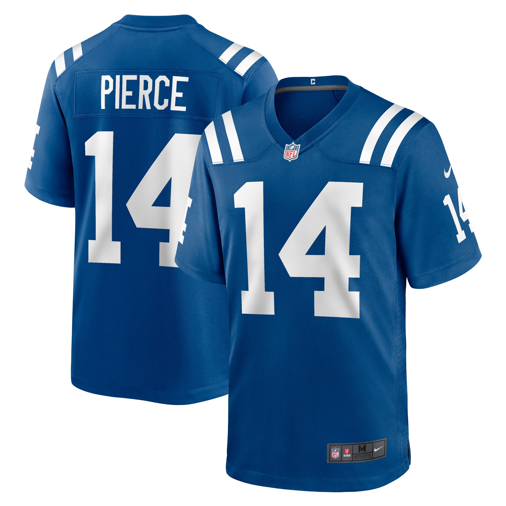 Men's Indianapolis Colts Alec Pierce Royal Player Game Jersey JS9598 Saliibo