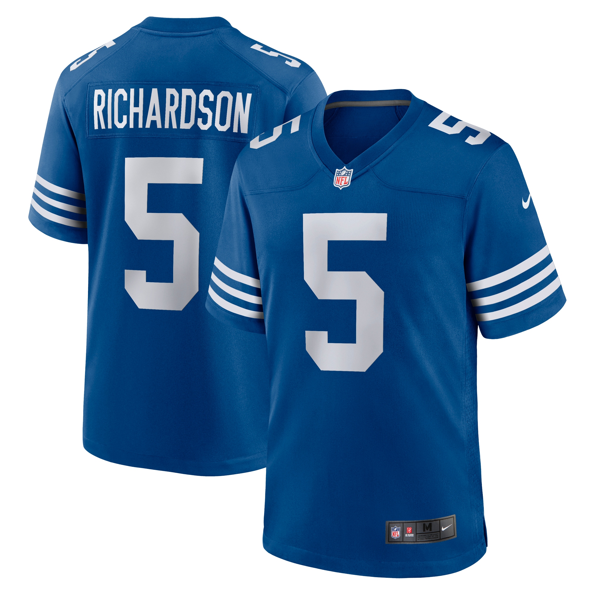 Men's Indianapolis Colts Anthony Richardson Royal Alternate Game Jersey JS4084 Saliibo