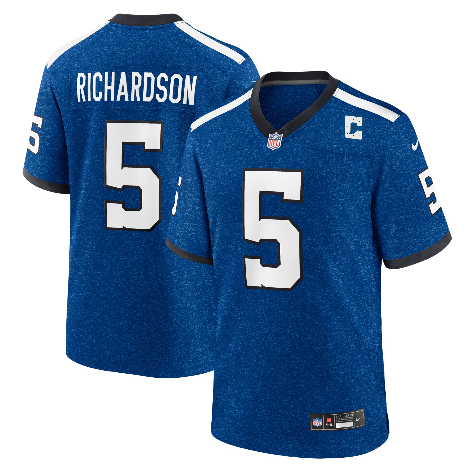Men's Indianapolis Colts Anthony Richardson Royal Indiana Nights Alternate Game Jersey JS6006 Saliibo