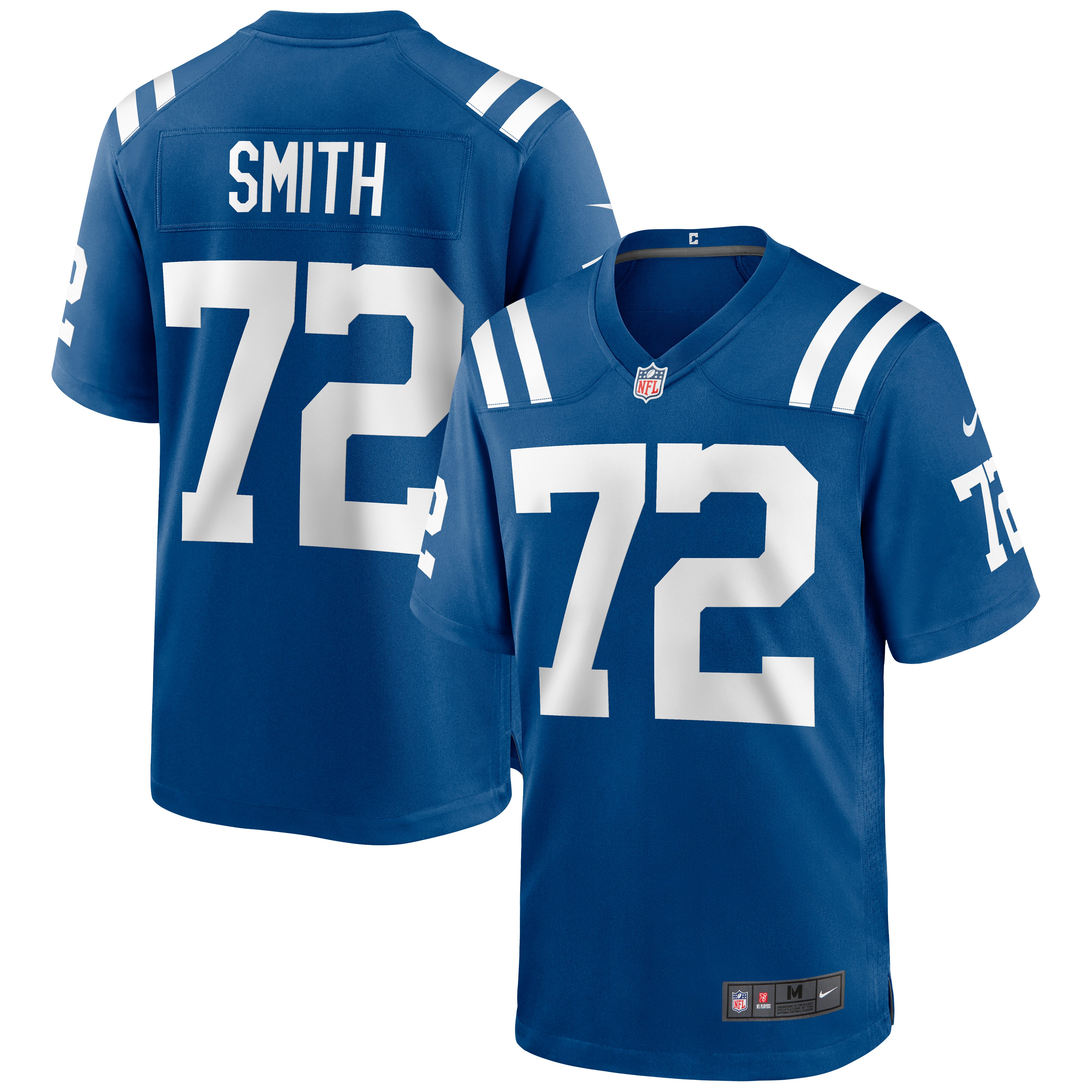 Men's Indianapolis Colts Braden Smith Royal Game Jersey JS7684 Saliibo