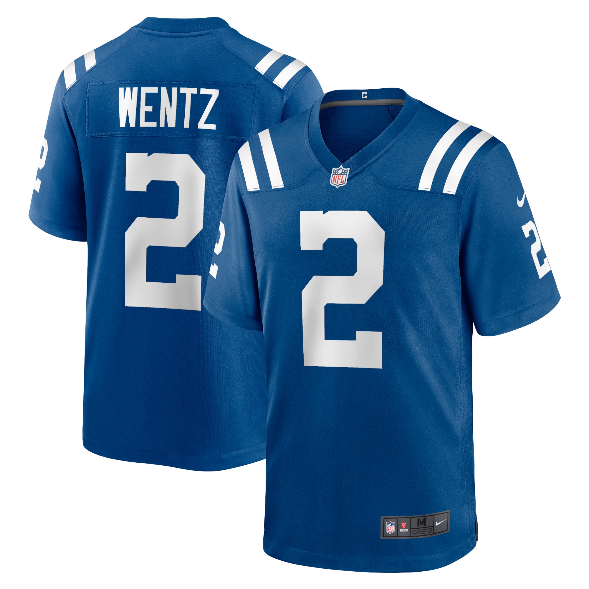 Men's Indianapolis Colts Carson Wentz Royal Game Jersey JS3890 Saliibo