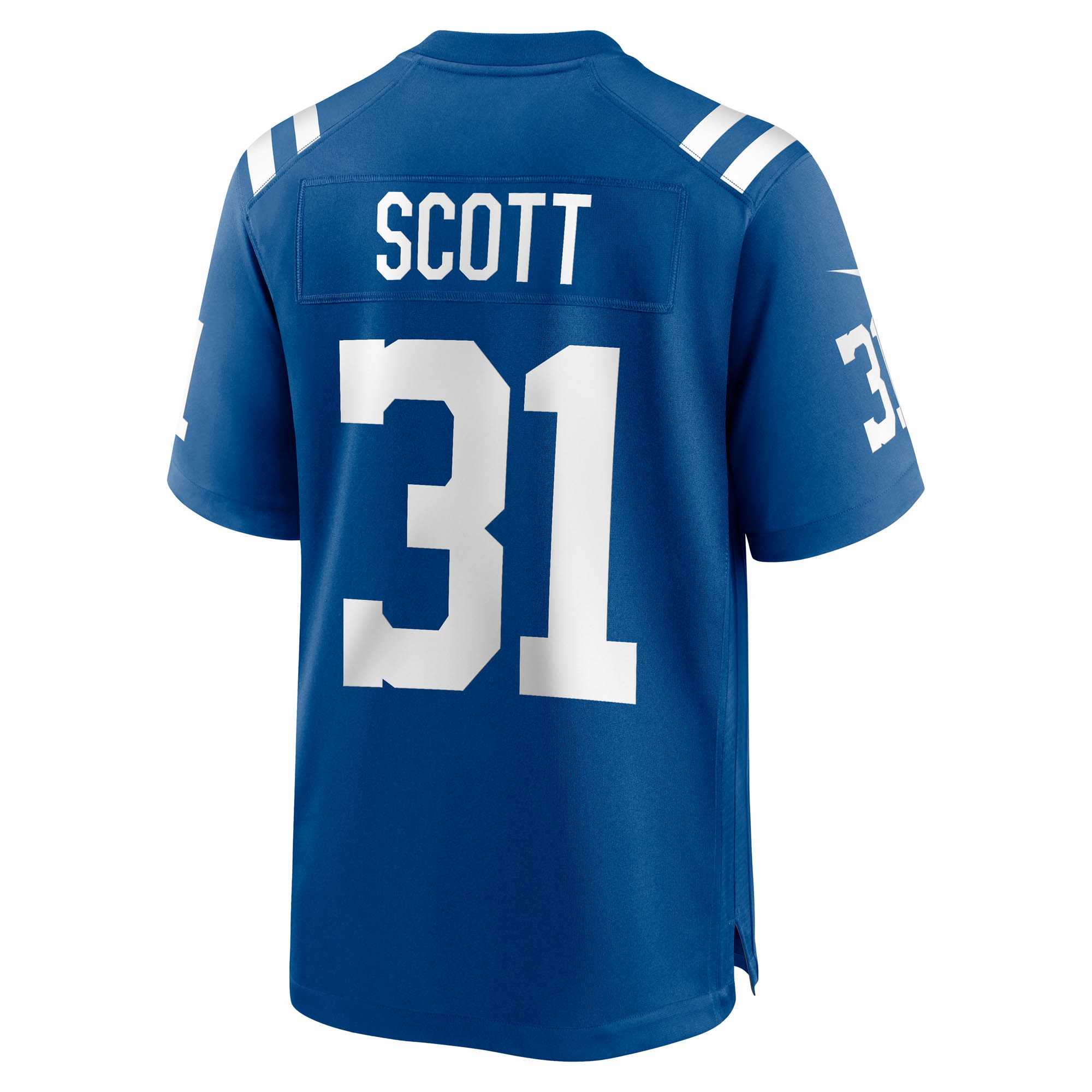 Men's Indianapolis Colts Daniel Scott Royal Game Jersey JS1508 Saliibo - Image 3