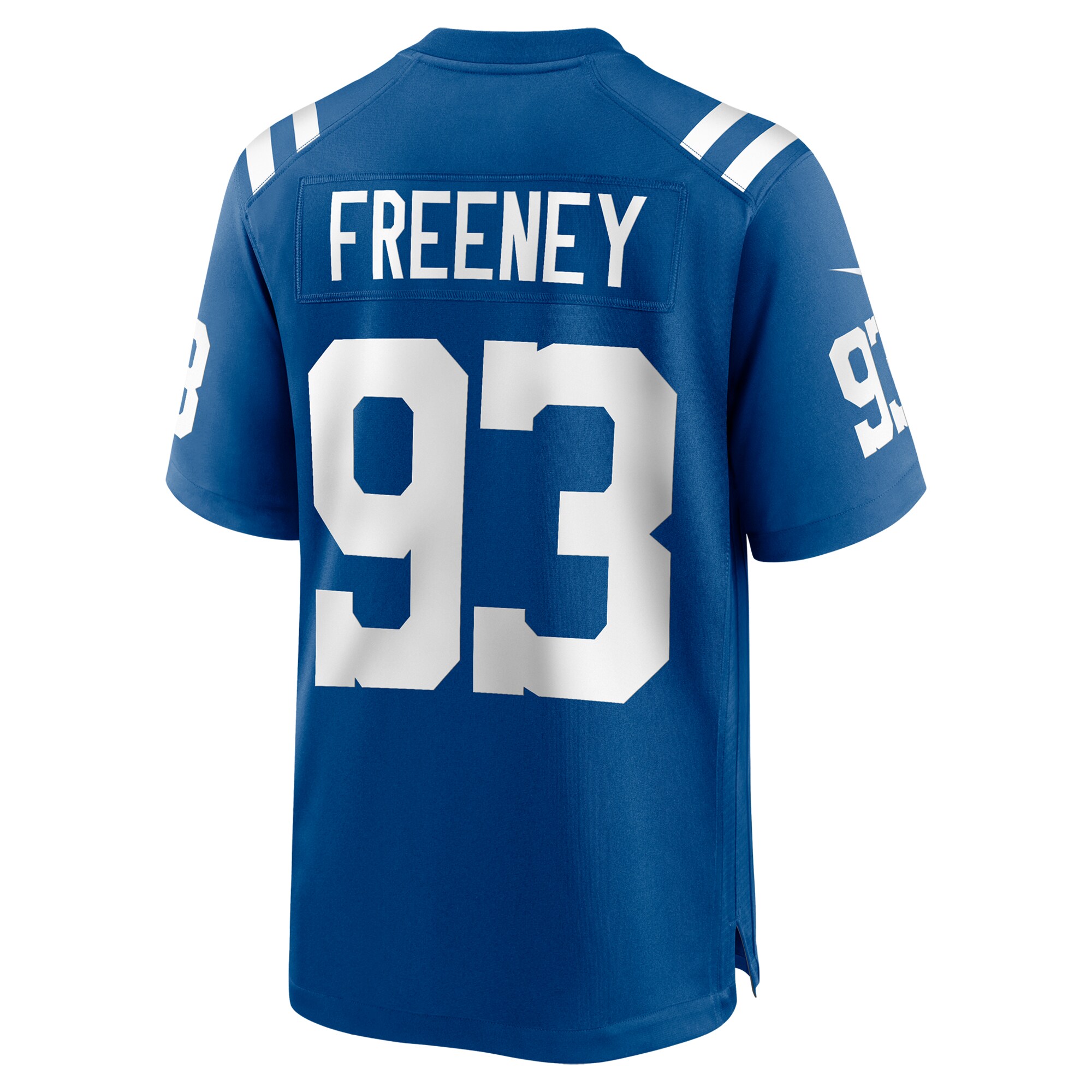 Men's Indianapolis Colts Dwight Freeney Royal Team Retired Player Game Jersey JS2003 Saliibo - Image 3
