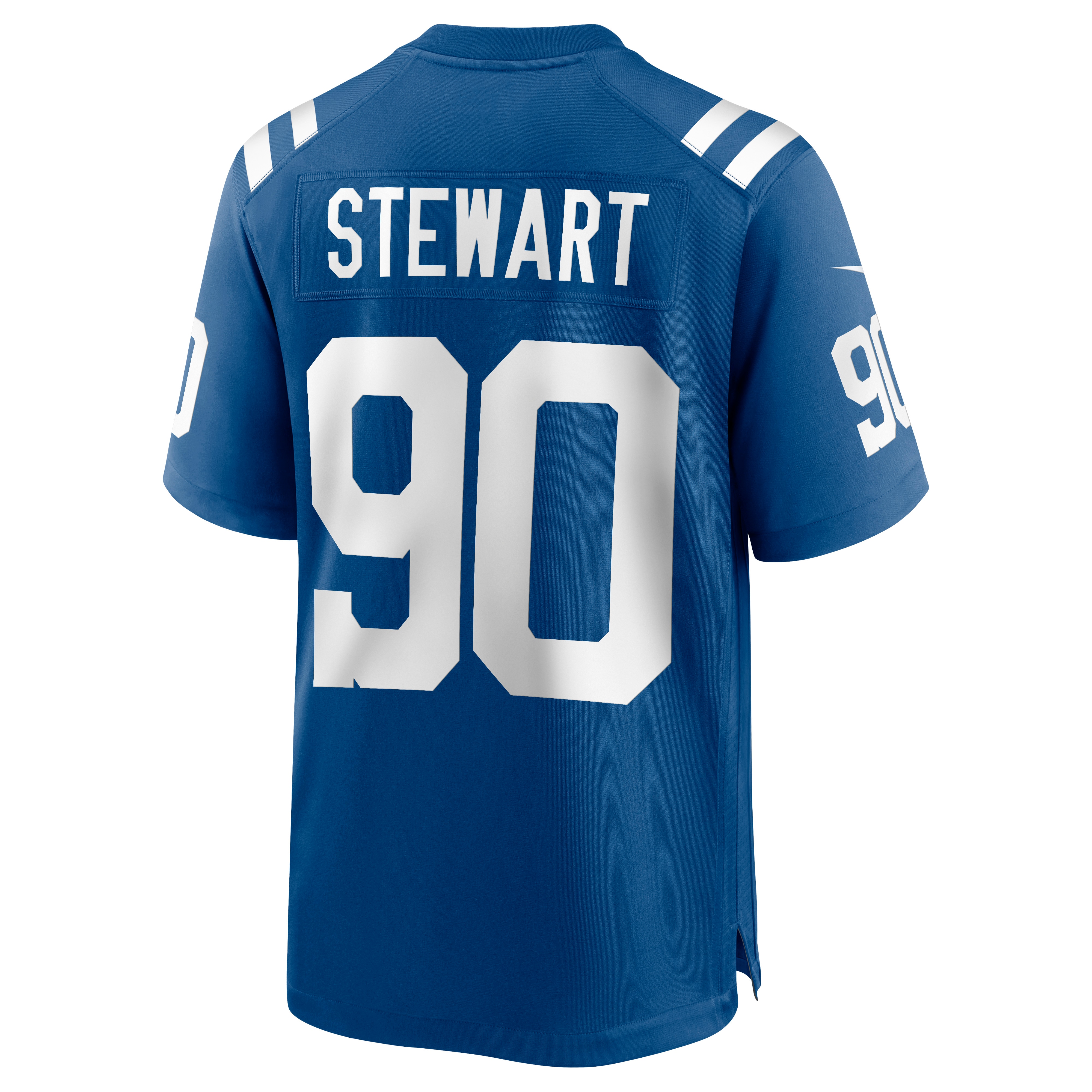 Men's Indianapolis Colts Grover Stewart Royal Game Jersey JS1635 Saliibo - Image 3
