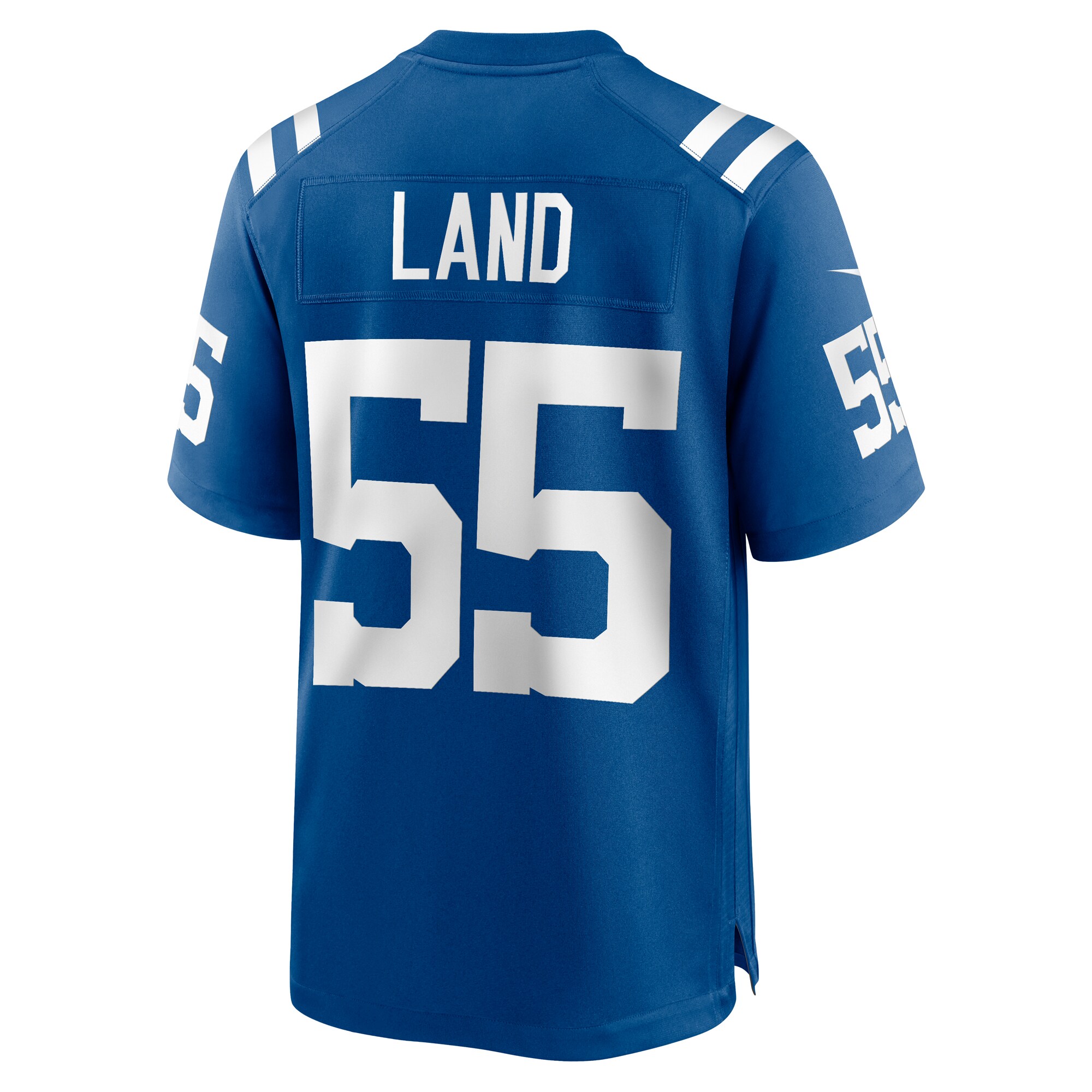 Men's Indianapolis Colts Isaiah Land Royal Team Game Jersey JS5171 Saliibo - Image 3