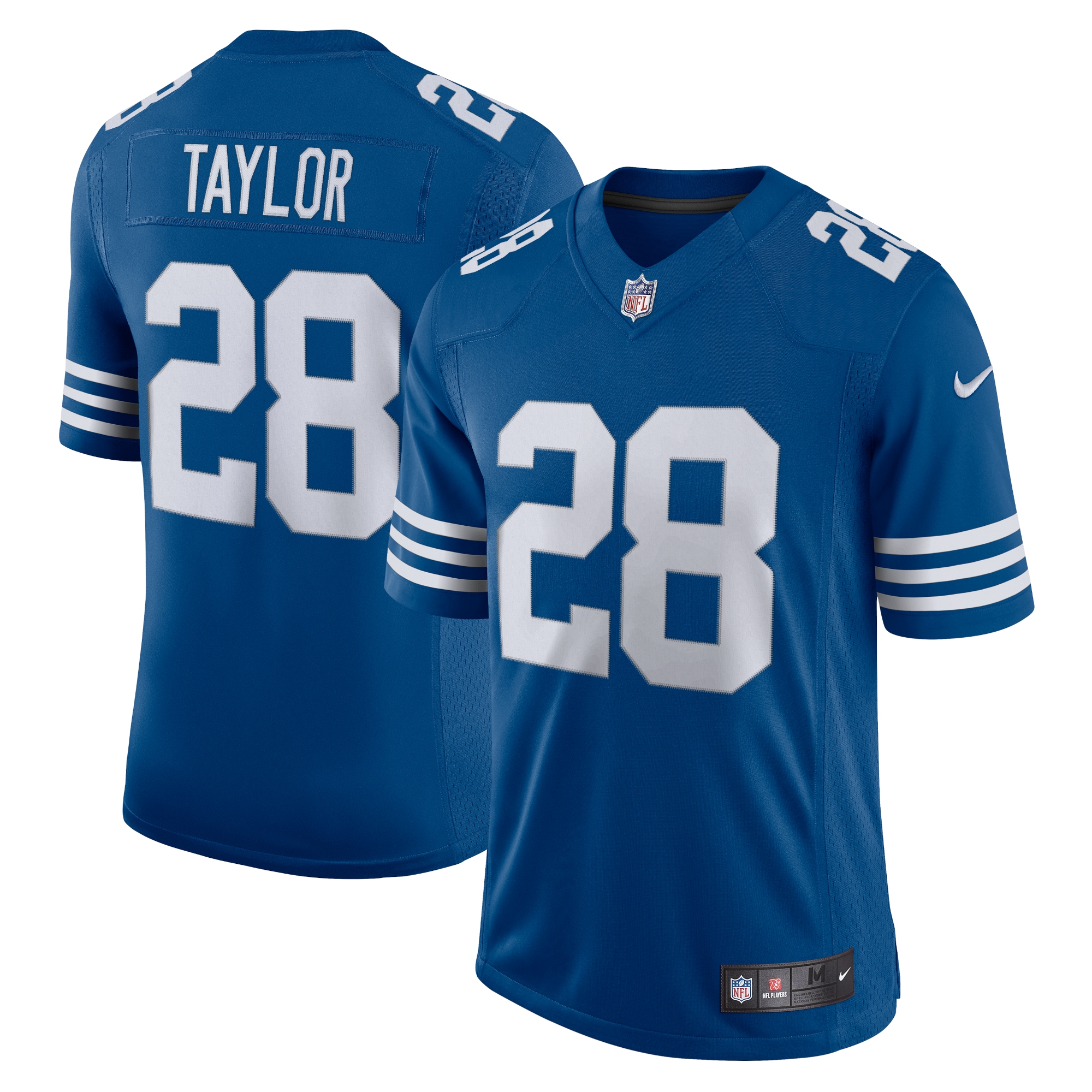 Men's Indianapolis Colts Jonathan Taylor Royal Alternate Vapor Limited Jersey JS1329 Saliibo
