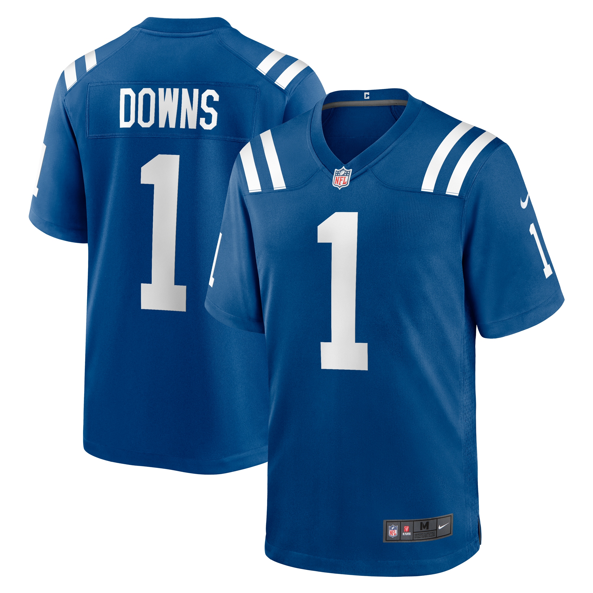 Men's Indianapolis Colts Josh Downs Royal Team Game Jersey JS1598 Saliibo