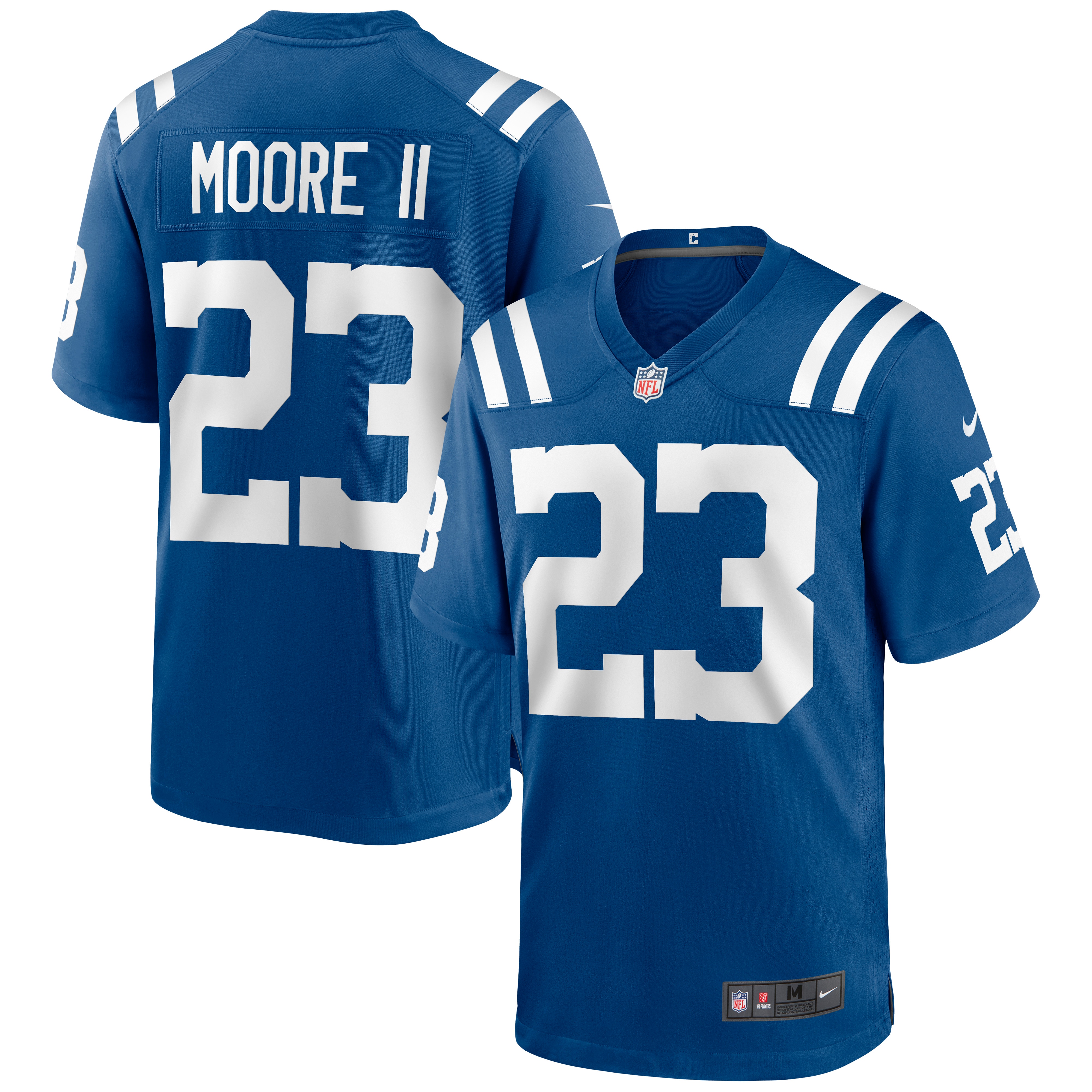 Men's Indianapolis Colts Kenny Moore II Royal Game Jersey JS2258 Saliibo