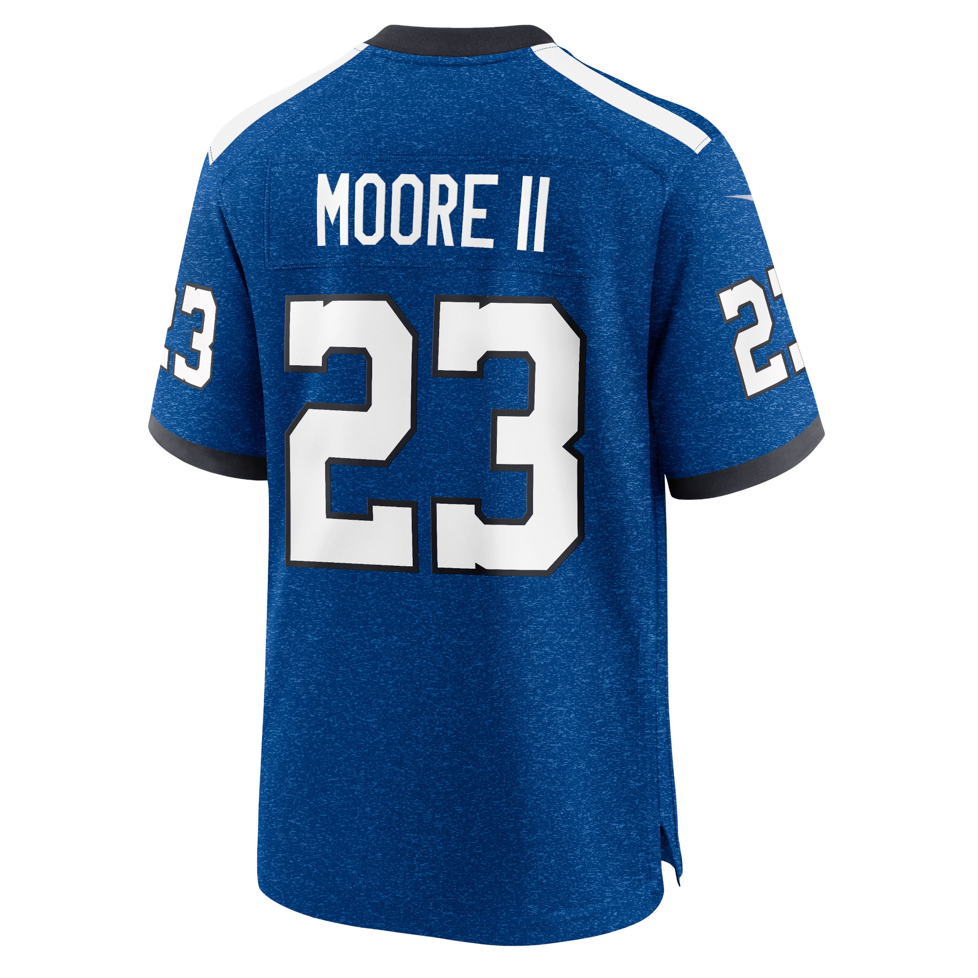Men's Indianapolis Colts Kenny Moore II Royal Indiana Nights Alternate Game Jersey JS3625 Saliibo - Image 3