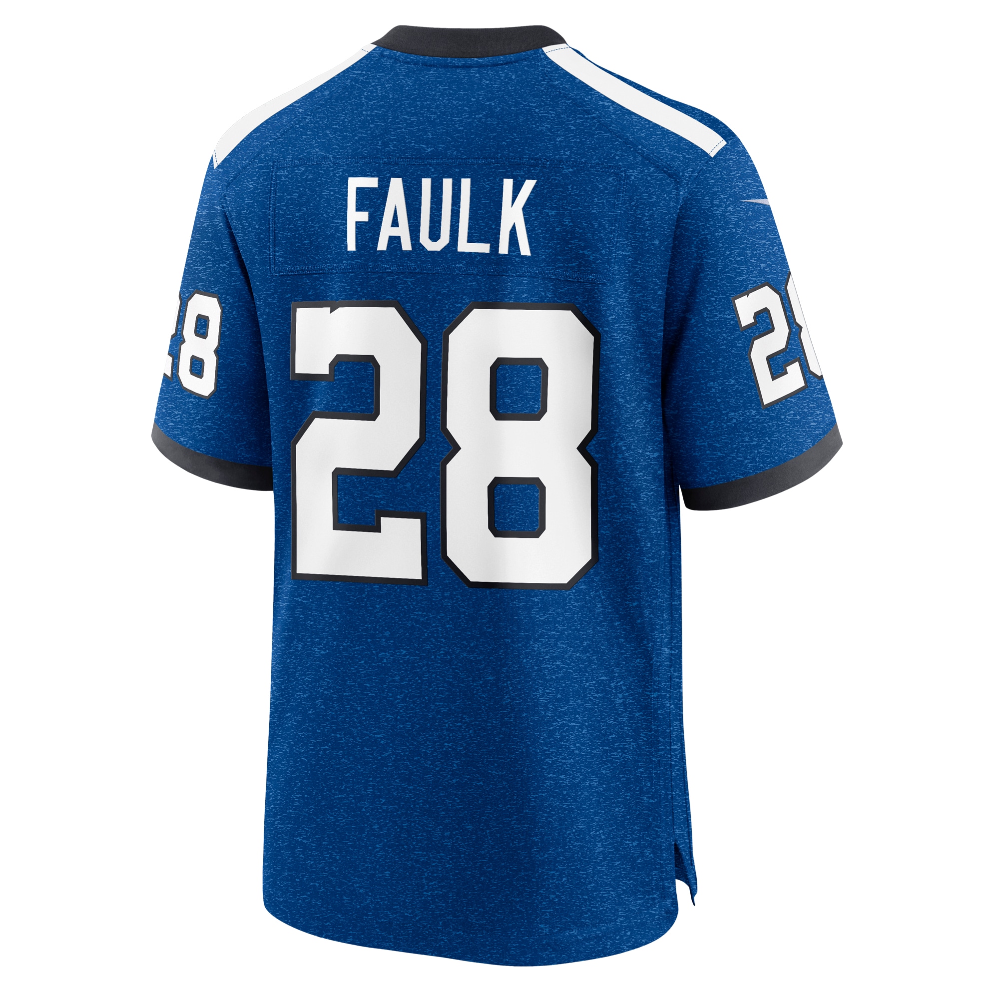 Men's Indianapolis Colts Marshall Faulk Royal Indiana Nights Alternate Game Jersey JS8932 Saliibo - Image 3