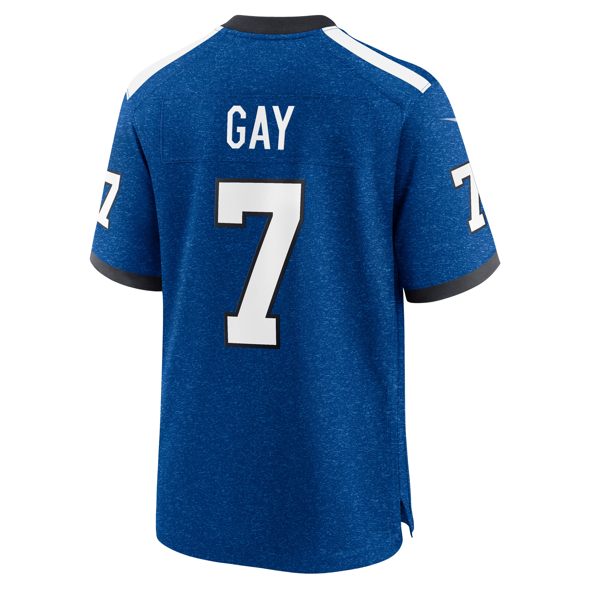 Men's Indianapolis Colts Matt Gay Royal Indiana Nights Alternate Game Jersey JS8232 Saliibo - Image 3