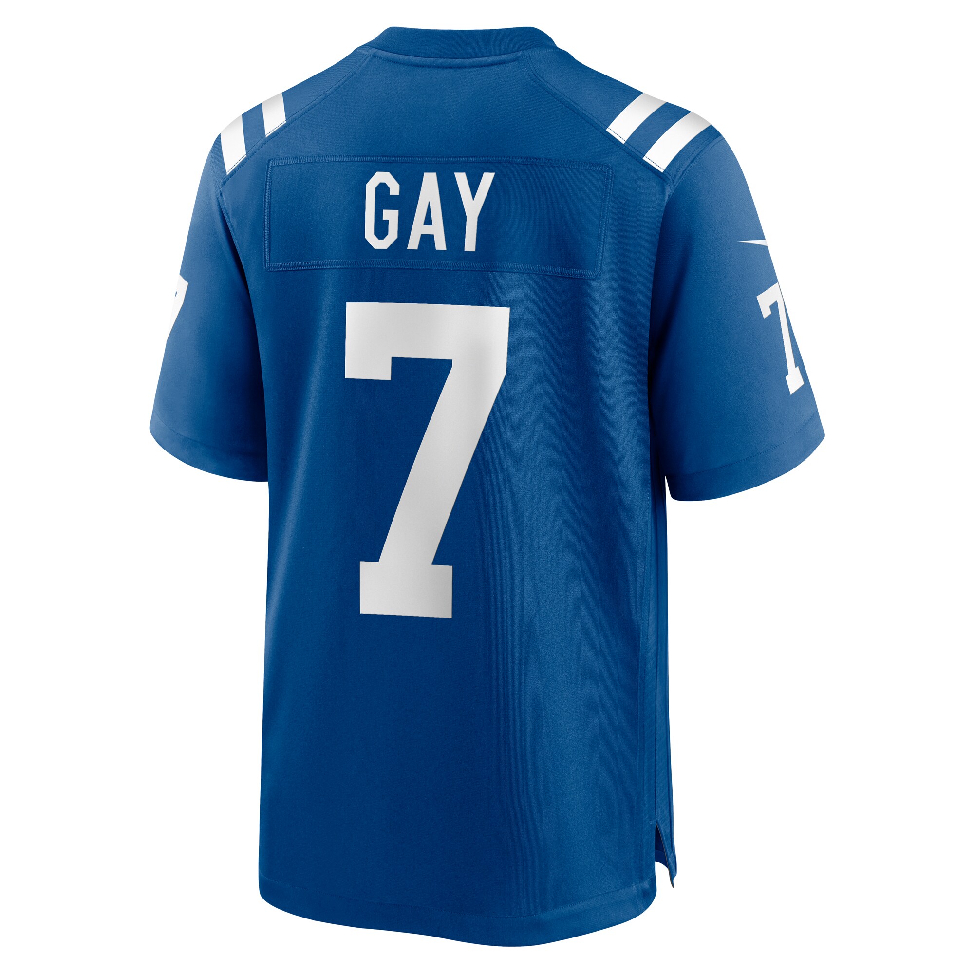 Men's Indianapolis Colts Matt Gay Royal Team Game Jersey JS3132 Saliibo - Image 3
