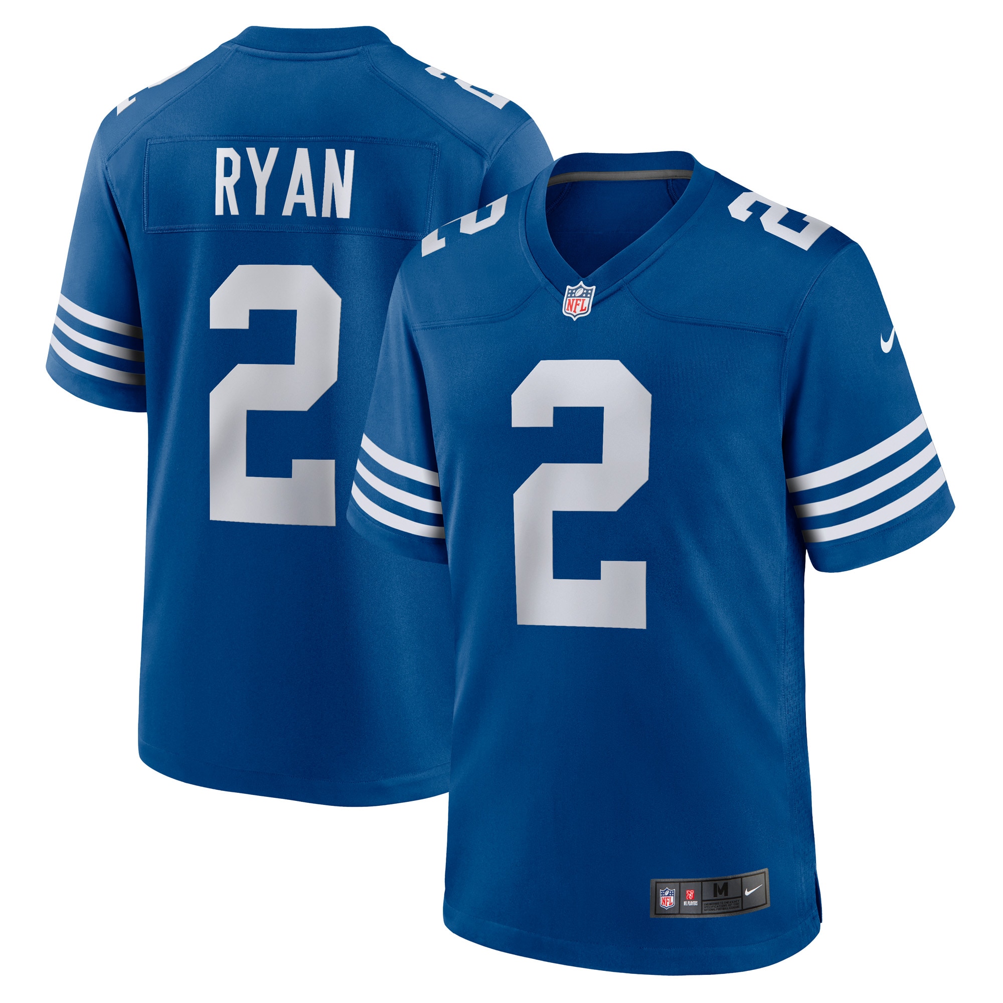 Men's Indianapolis Colts Matt Ryan Royal Alternate Game Jersey JS5071 Saliibo