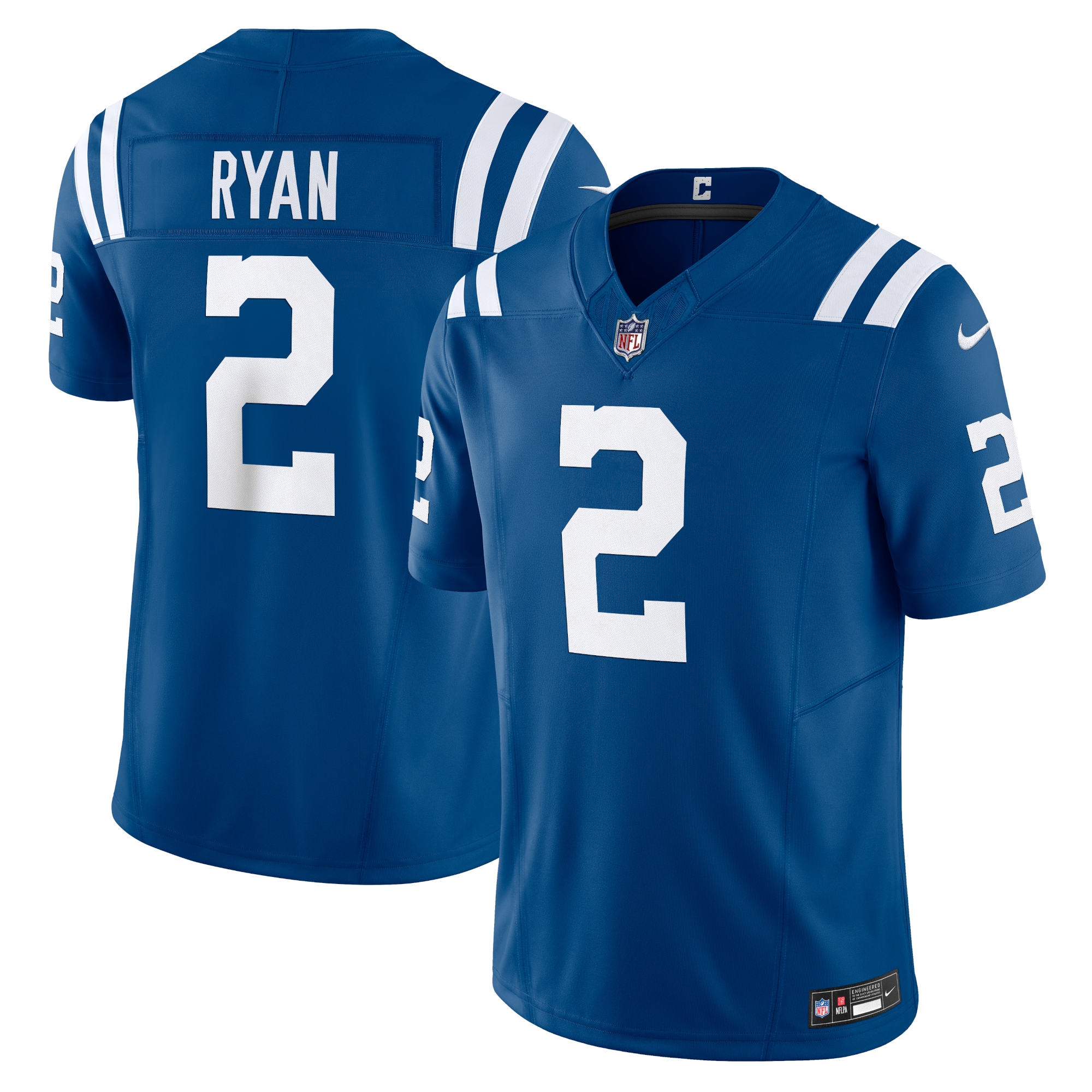 Men's Indianapolis Colts Matt Ryan Royal Vapor F.U.S.E. Limited Jersey JS8526 Saliibo