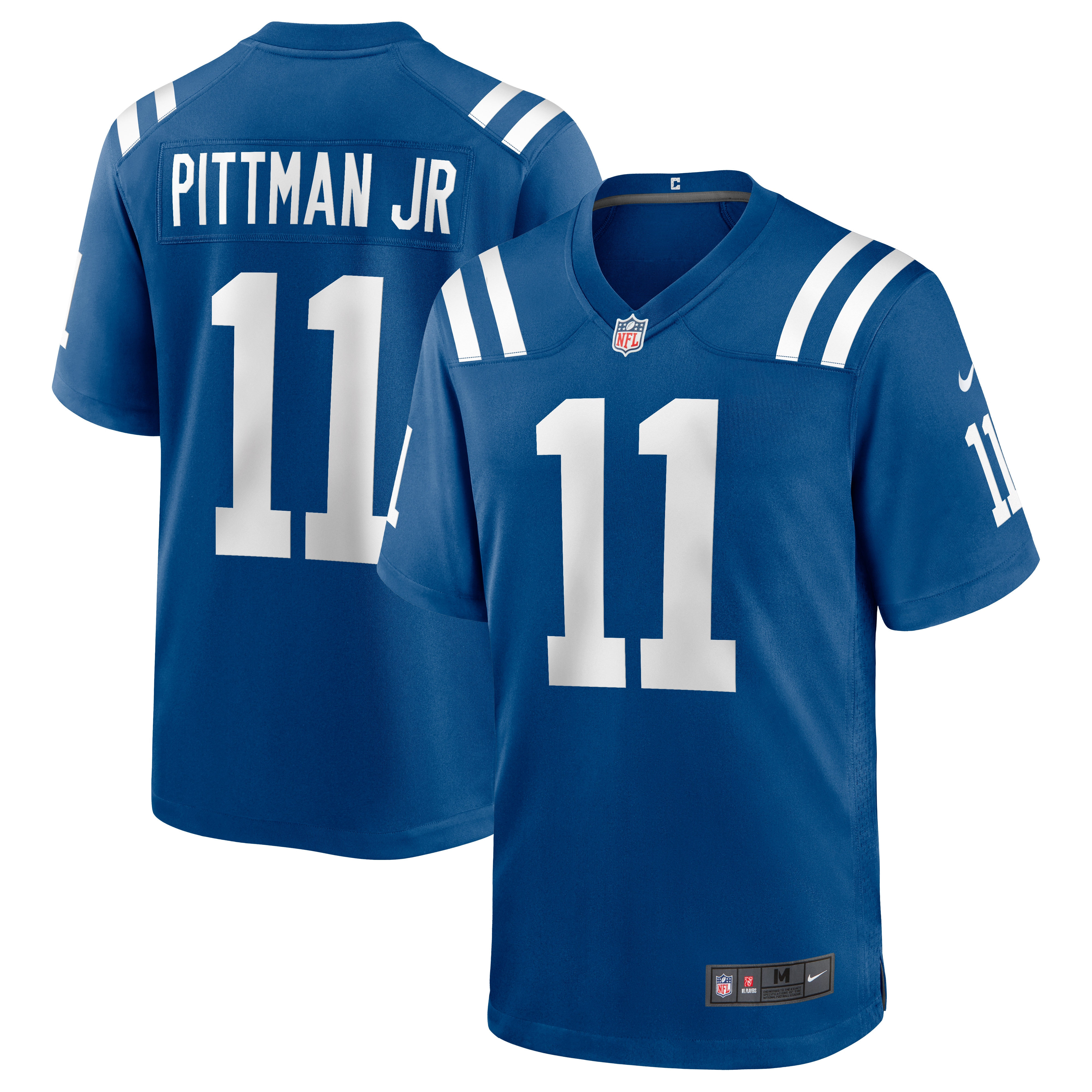 Men's Indianapolis Colts Michael Pittman Jr. Royal Game Player Jersey JS9399 Saliibo
