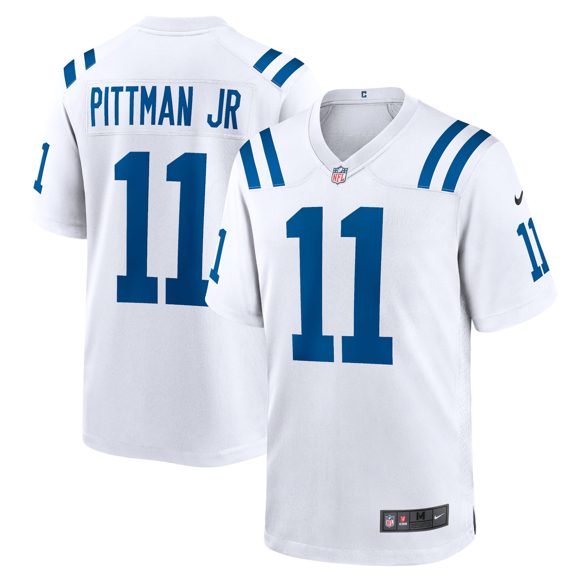 Men's Indianapolis Colts Michael Pittman Jr. White Game Jersey JS4420 Saliibo
