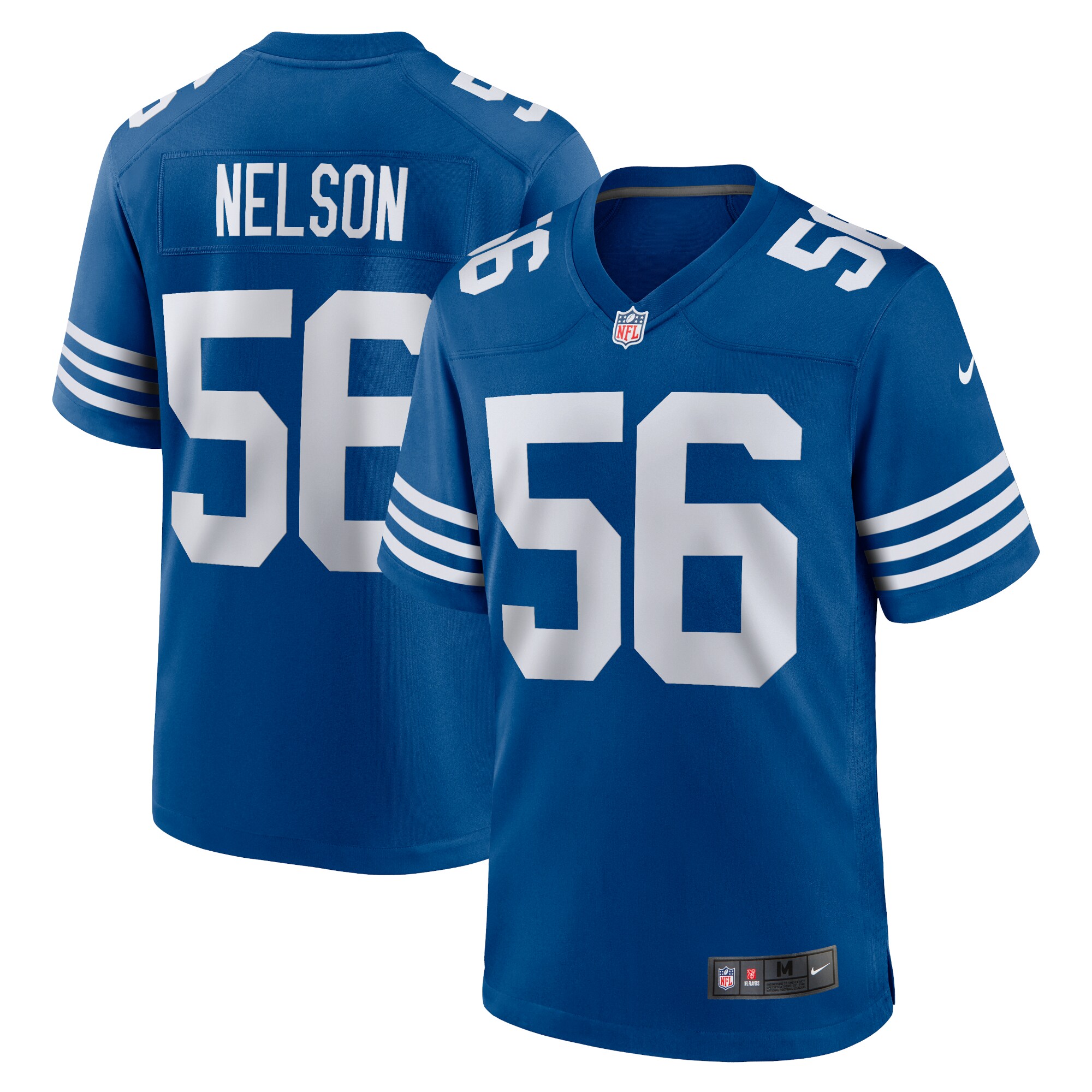 Men's Indianapolis Colts Quenton Nelson Royal Alternate Game Jersey JS4677 Saliibo