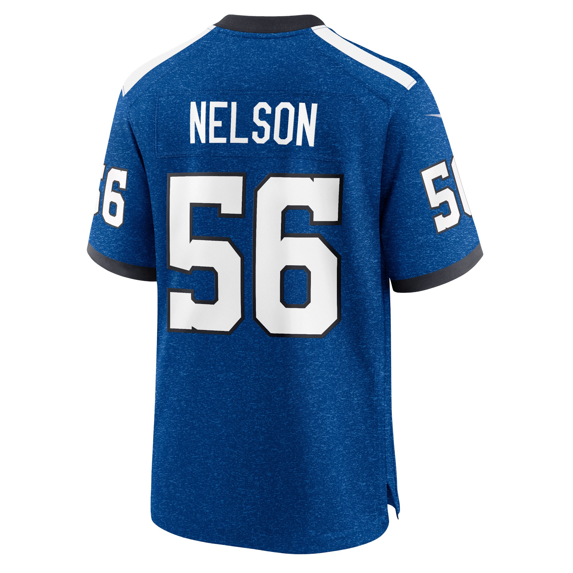 Men's Indianapolis Colts Quenton Nelson Royal Indiana Nights Alternate Game Jersey JS3470 Saliibo - Image 3
