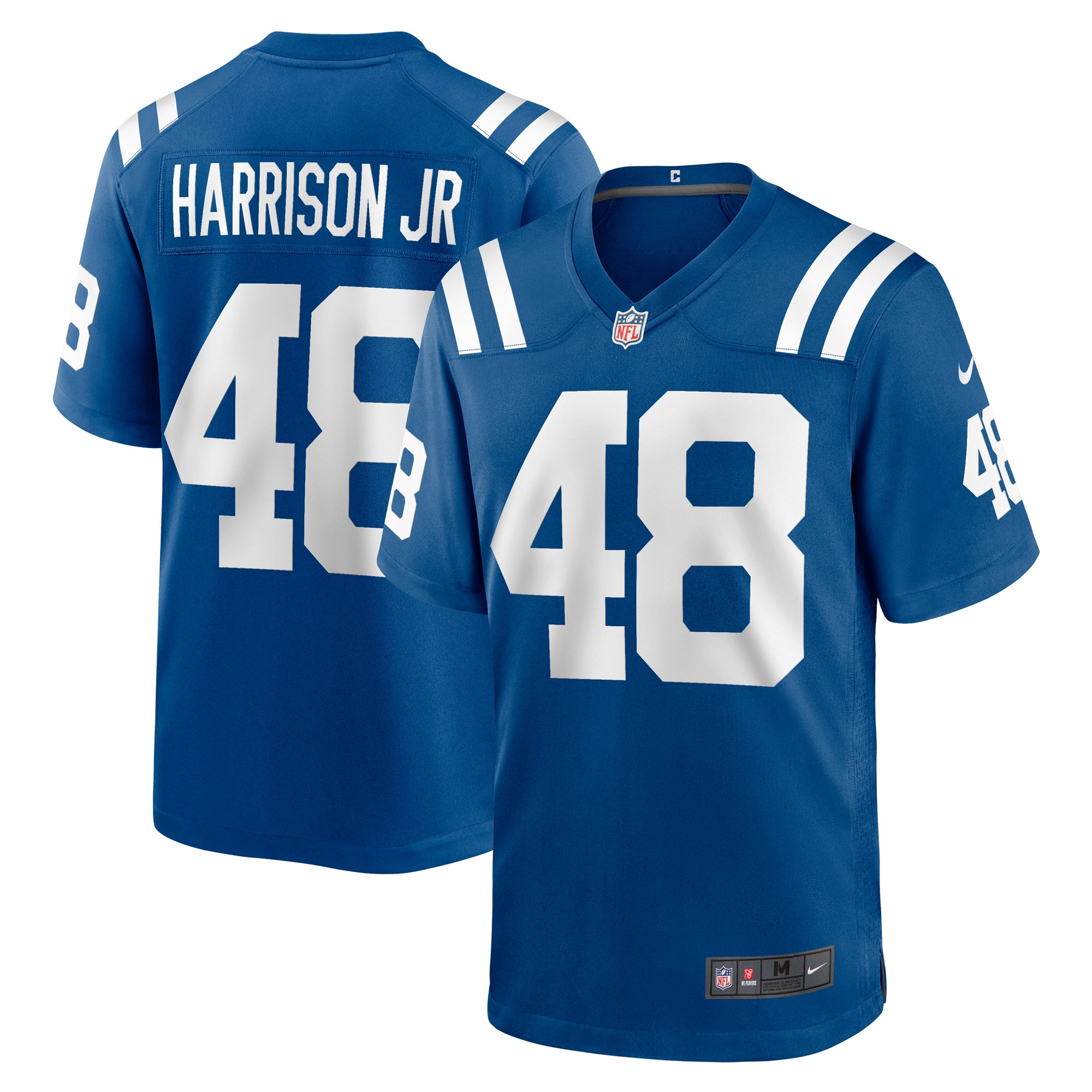 Men's Indianapolis Colts Ronnie Harrison Jr. Royal Team Game Jersey JS3619 Saliibo