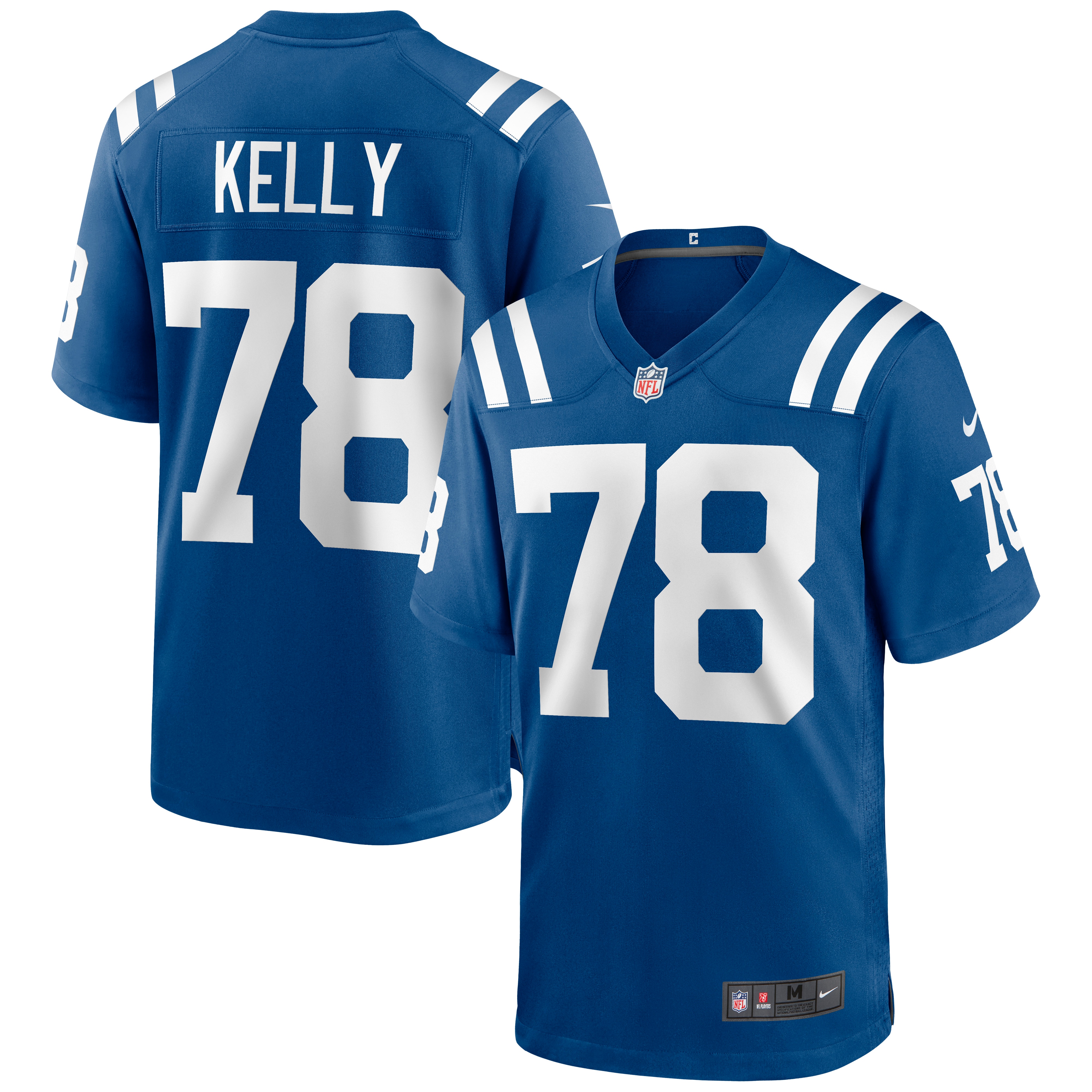 Men's Indianapolis Colts Ryan Kelly Royal Game Jersey JS8986 Saliibo