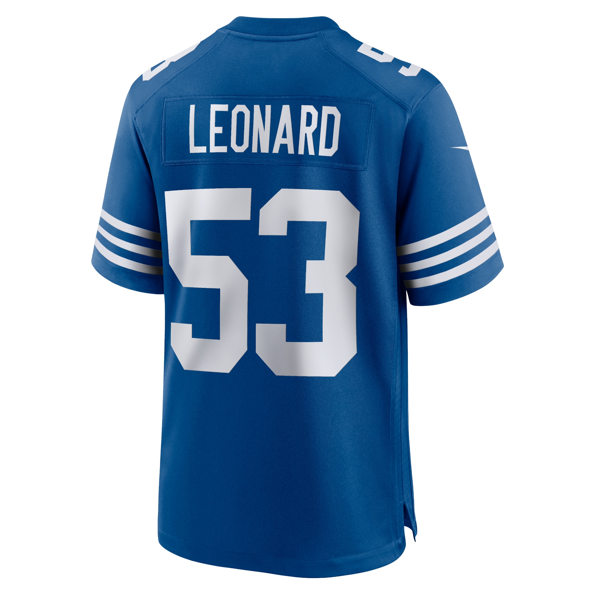 Men's Indianapolis Colts Shaquille Leonard Royal Alternate Game Jersey JS1483 Saliibo - Image 3