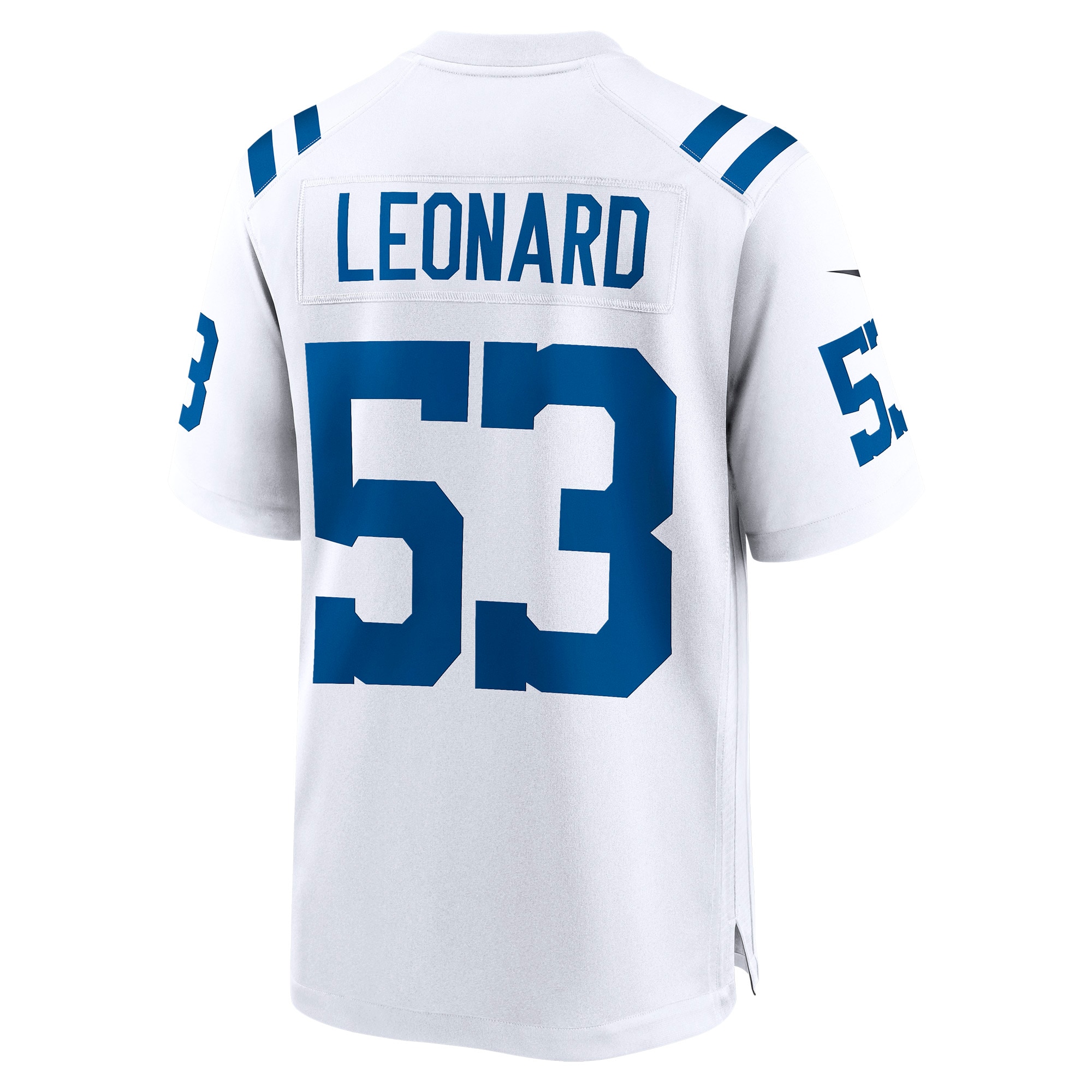 Men's Indianapolis Colts Shaquille Leonard White Player Game Jersey JS5456 Saliibo - Image 3