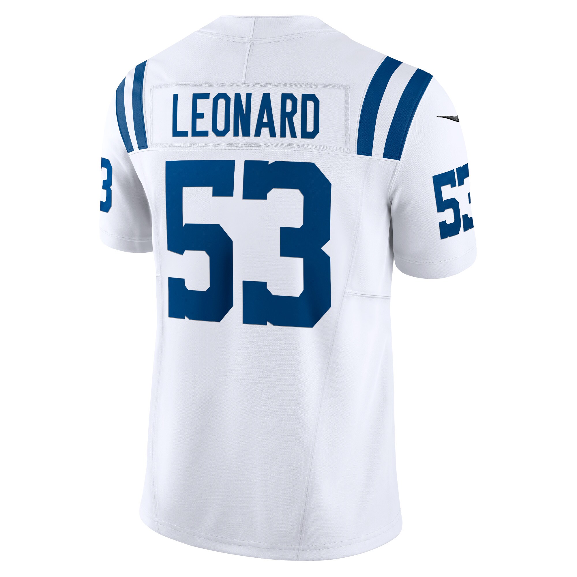 Men's Indianapolis Colts Shaquille Leonard White Vapor F.U.S.E. Limited Jersey JS9269 Saliibo - Image 3