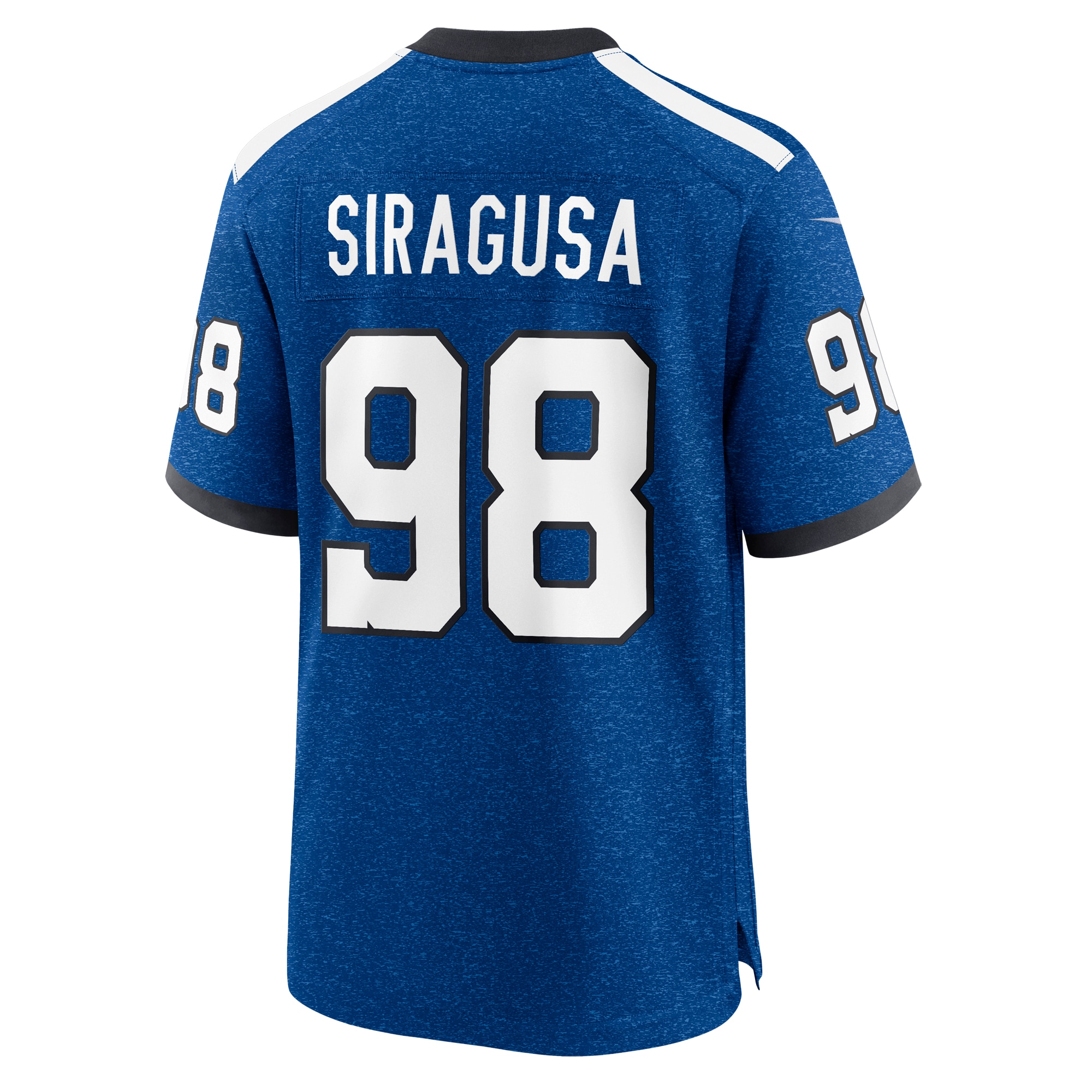 Men's Indianapolis Colts Tony Siragusa Royal Indiana Nights Alternate Game Jersey JS4014 Saliibo - Image 3