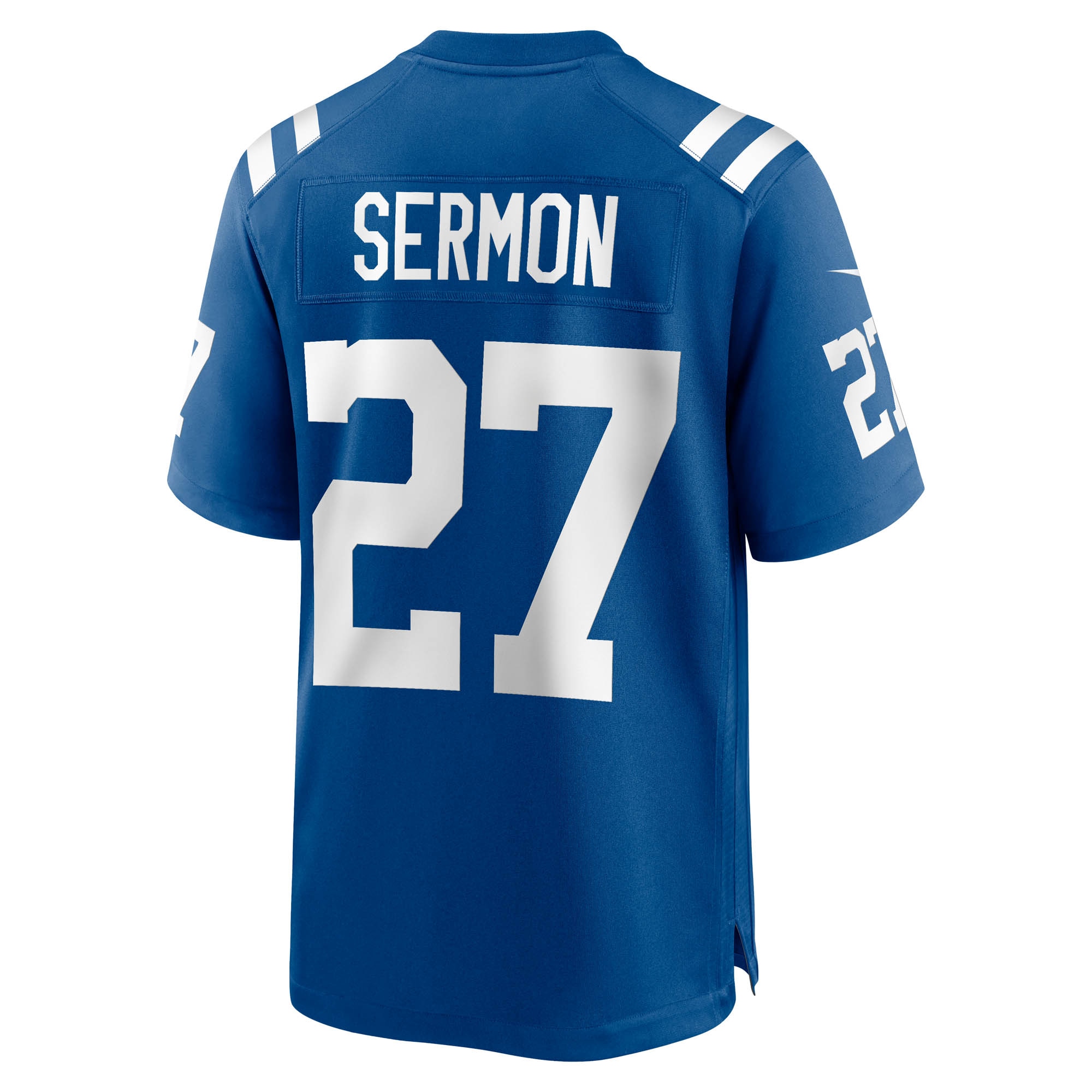 Men's Indianapolis Colts Trey Sermon Royal Game Jersey JS9412 Saliibo - Image 3