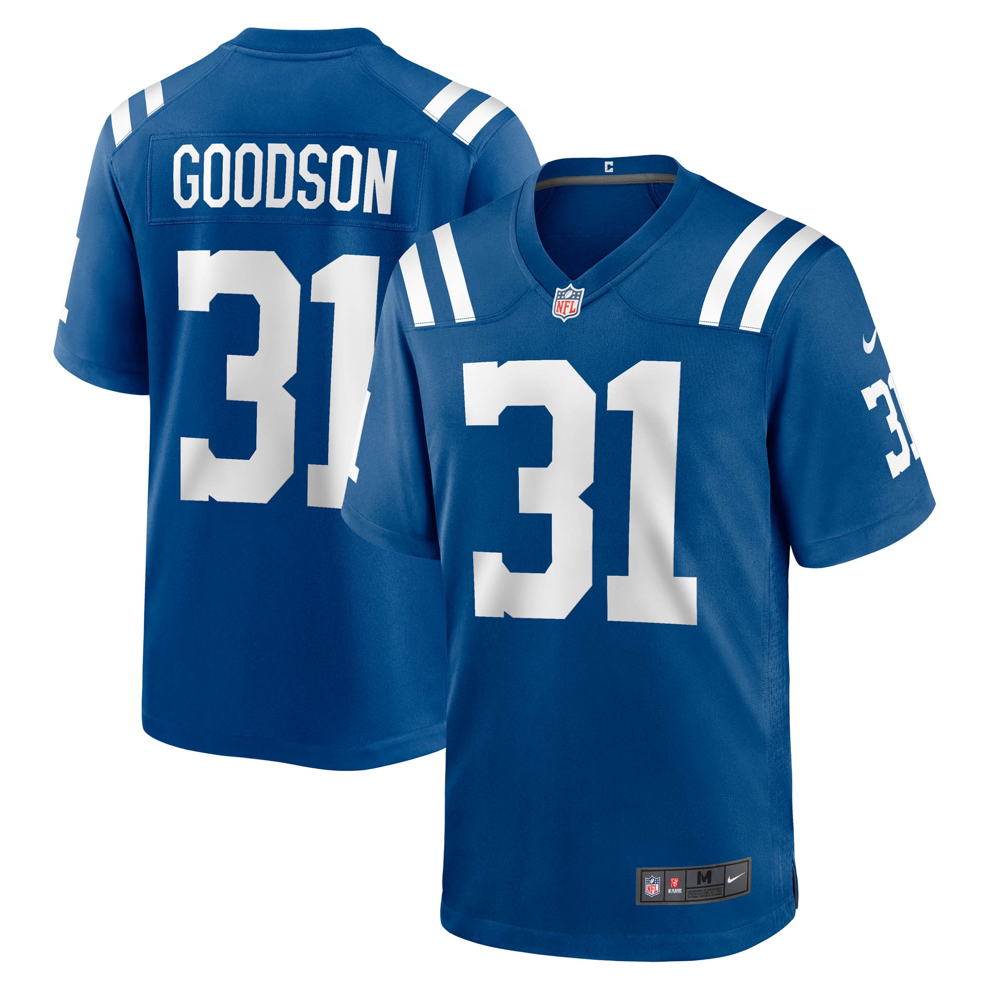 Men's Indianapolis Colts Tyler Goodson Royal Game Jersey JS5188 Saliibo