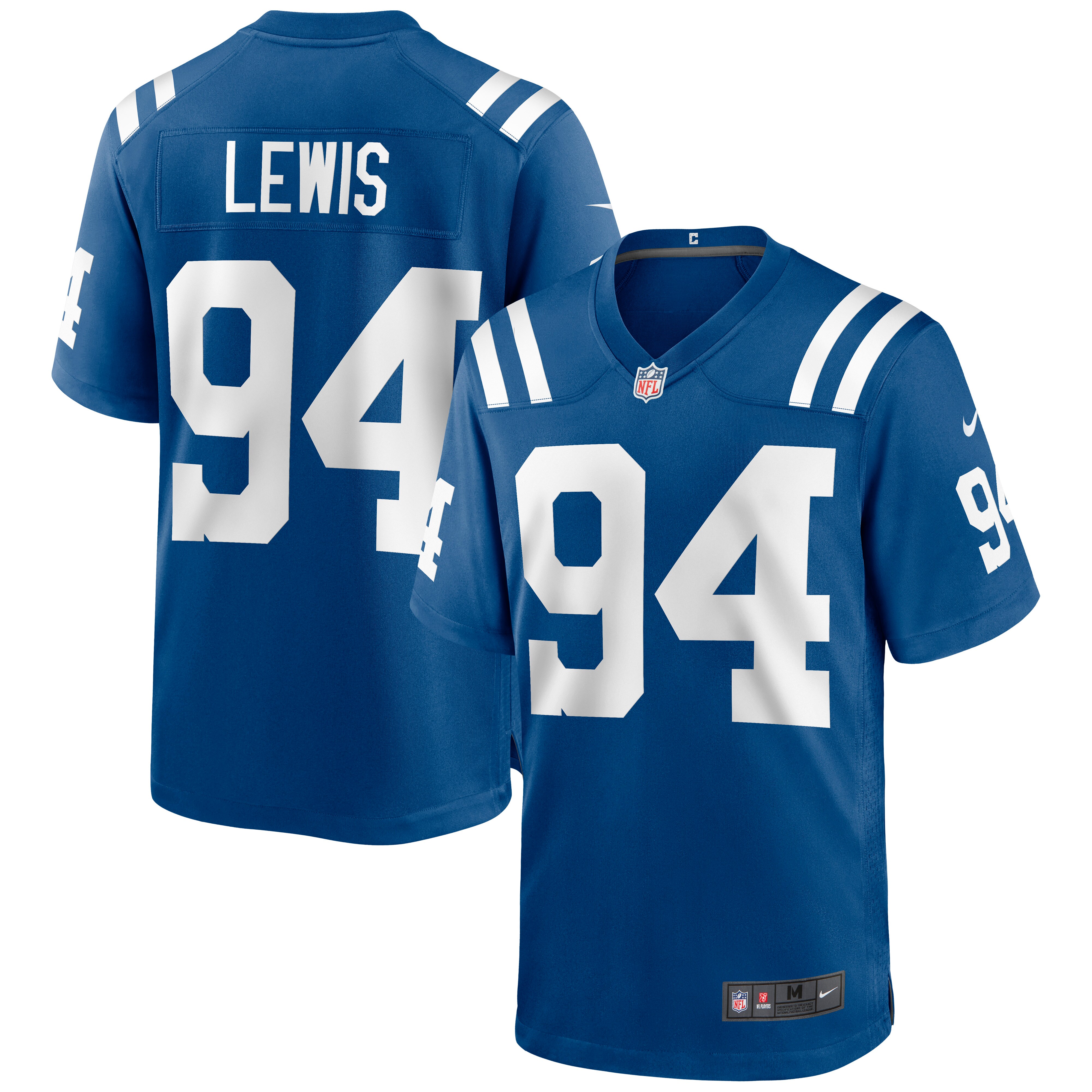Men's Indianapolis Colts Tyquan Lewis Royal Game Jersey JS5300 Saliibo