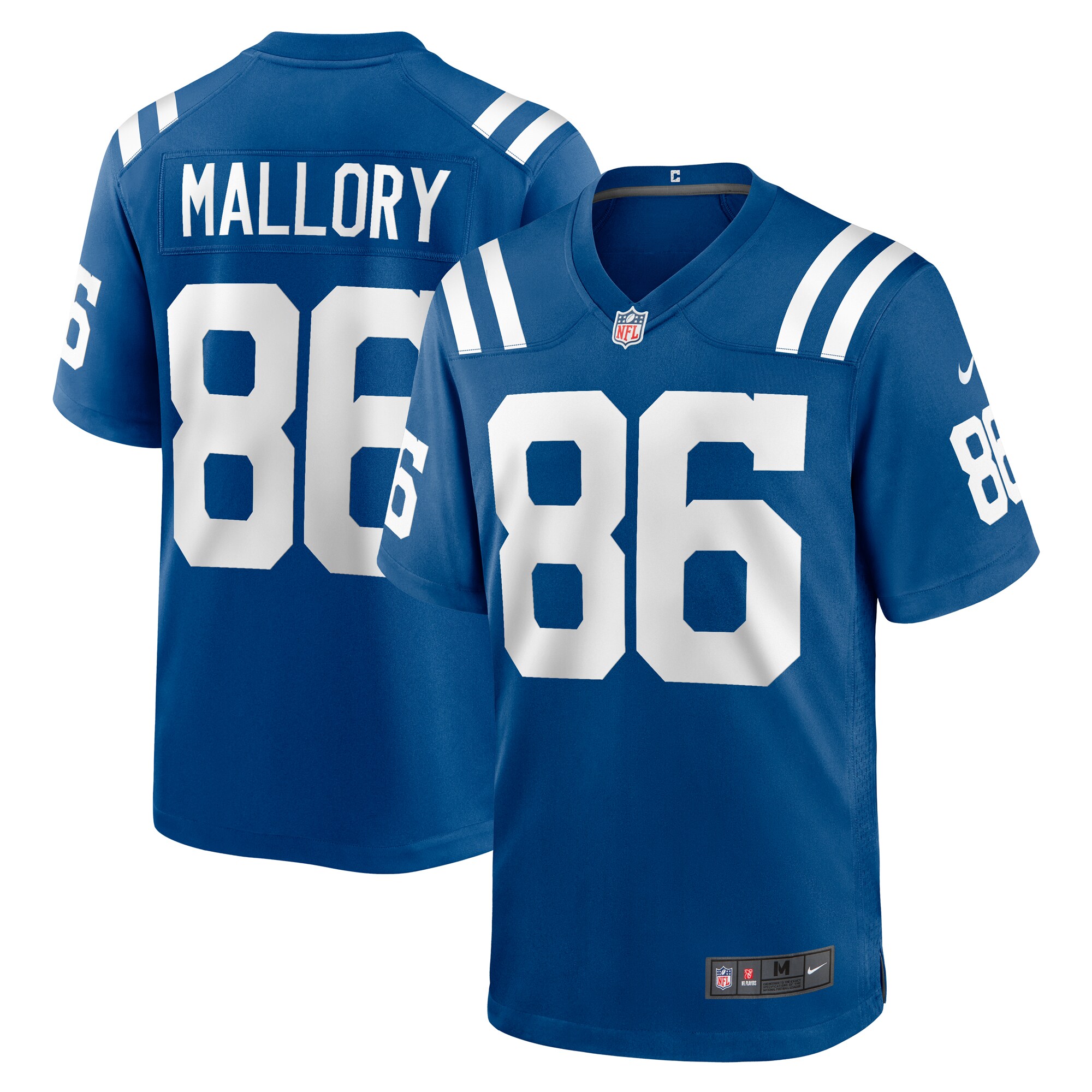 Men's Indianapolis Colts Will Mallory Royal Team Game Jersey JS6597 Saliibo