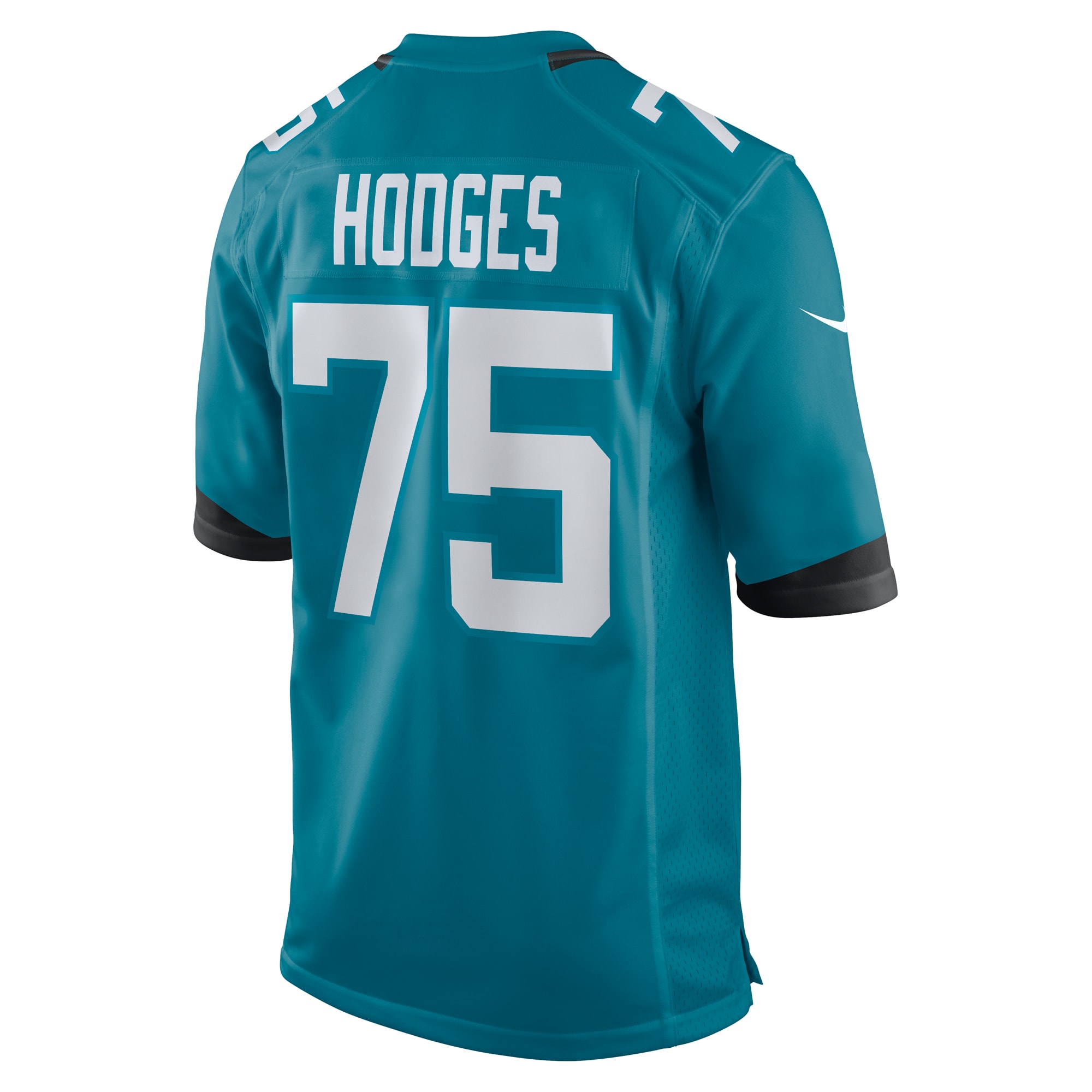 Men's Jacksonville Jaguars Cooper Hodges Teal Game Jersey JS1771 Saliibo - Image 3