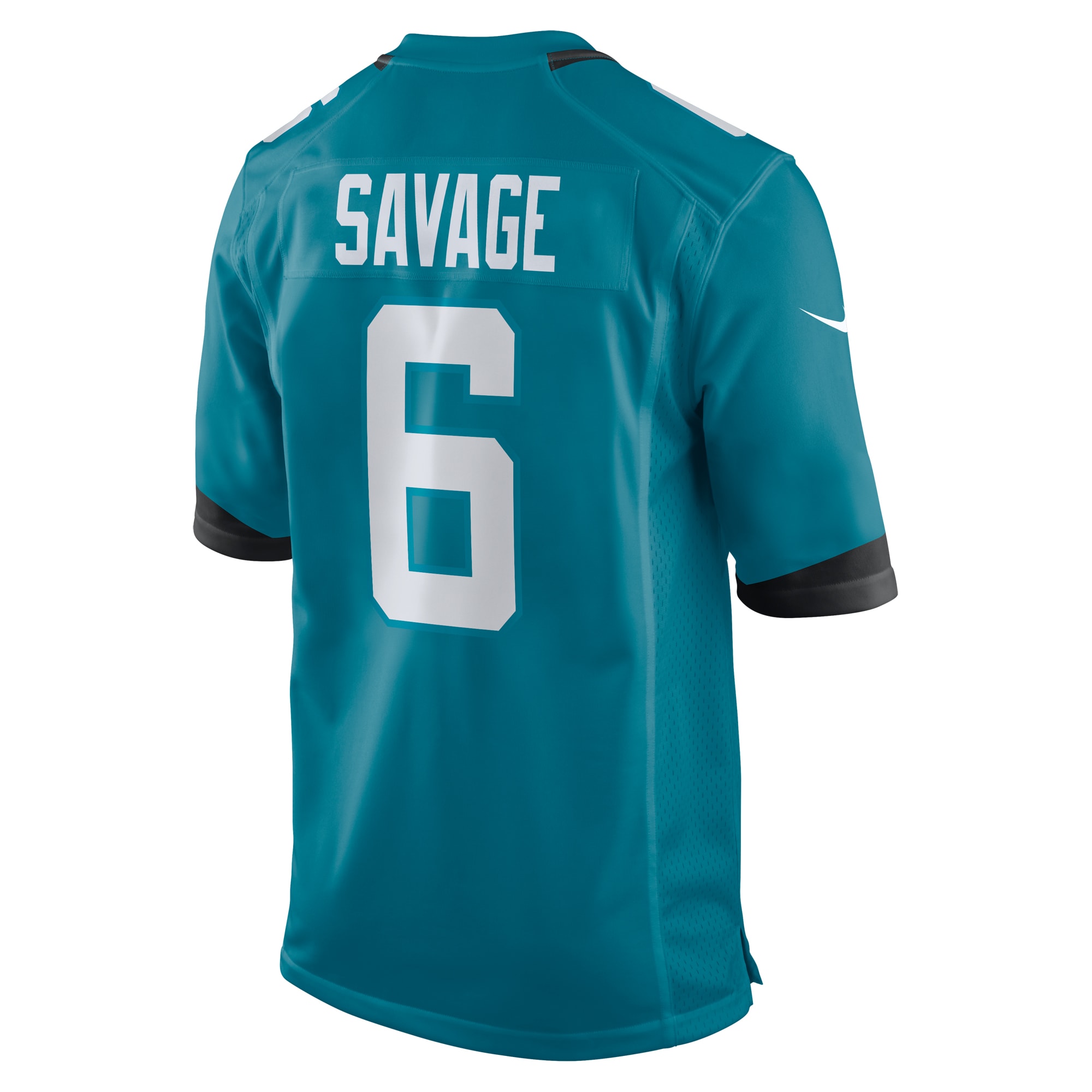 Men's Jacksonville Jaguars Darnell Savage Teal Team Game Jersey JS6651 Saliibo - Image 3