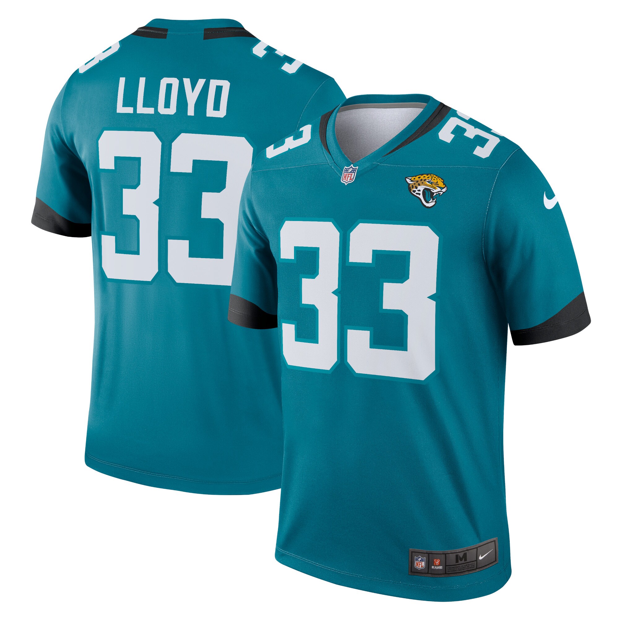 Men's Jacksonville Jaguars Devin Lloyd Teal Team Legend Player Performance Top JS2339 Saliibo