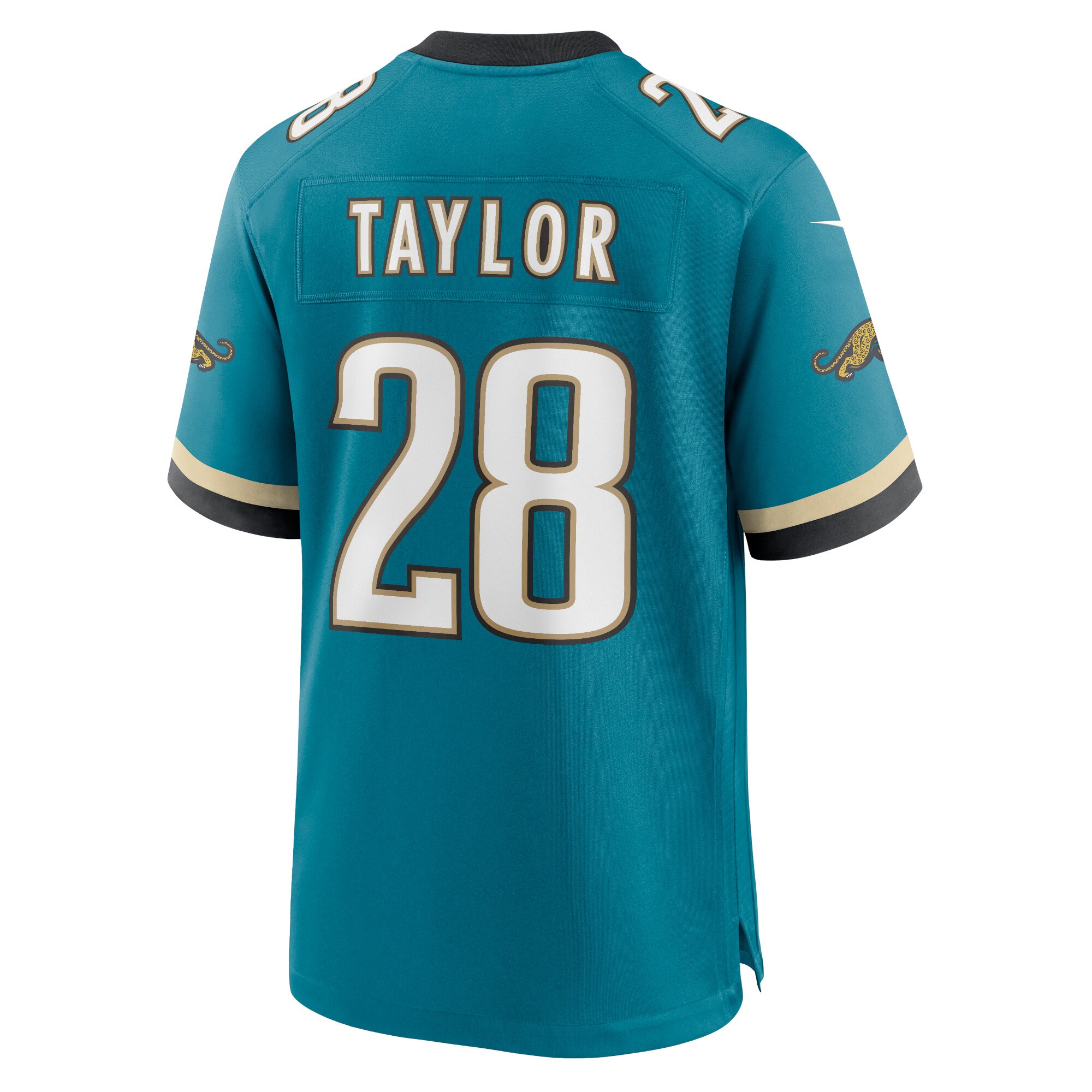 Men's Jacksonville Jaguars Fred Taylor Teal Prowler Throwback Retired Player Game Jersey JS9586 Saliibo - Image 3