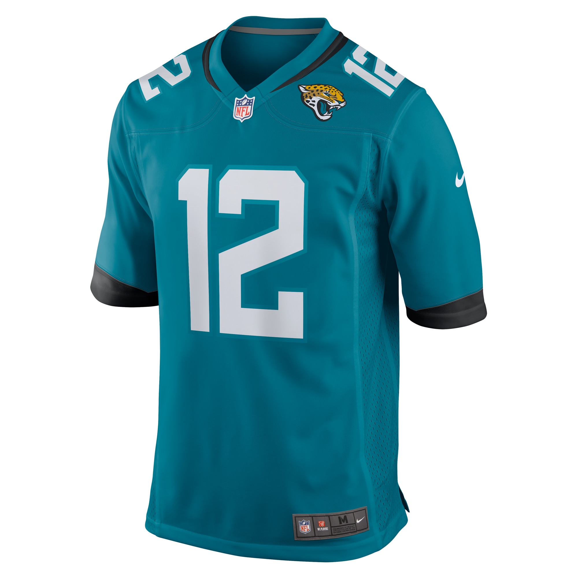 Men's Jacksonville Jaguars Nathan Rourke Teal Team Game Jersey JS2199 Saliibo - Image 2