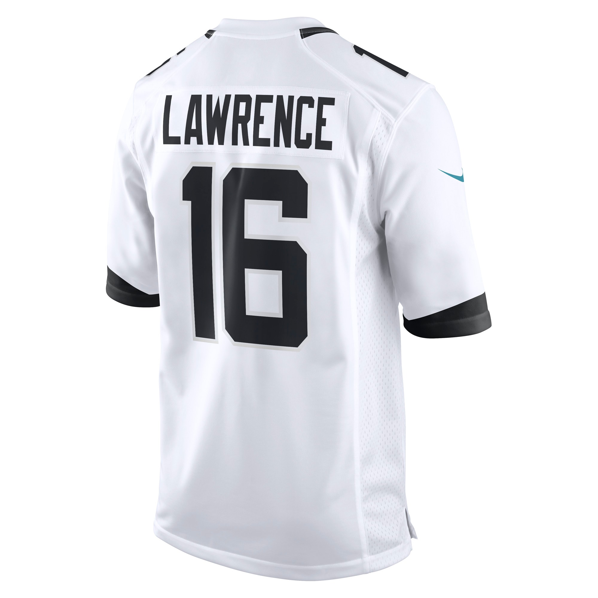 Men's Jacksonville Jaguars Trevor Lawrence White Game Jersey JS5782 Saliibo - Image 3