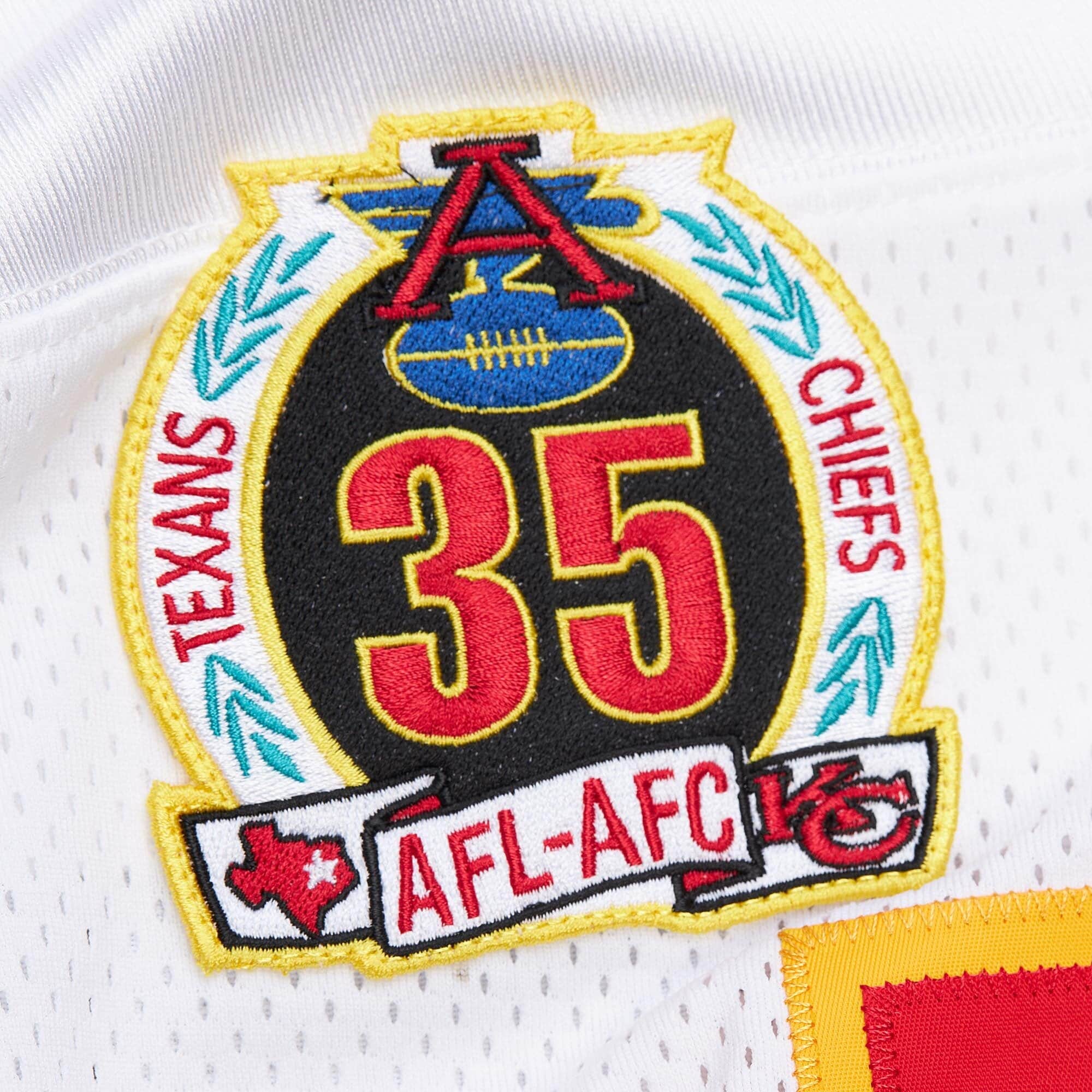 Men's Kansas City Chiefs 1994 Derrick Thomas Mitchell & Ness White Throwback Retired Player Jersey JS5779 Saliibo - Image 5