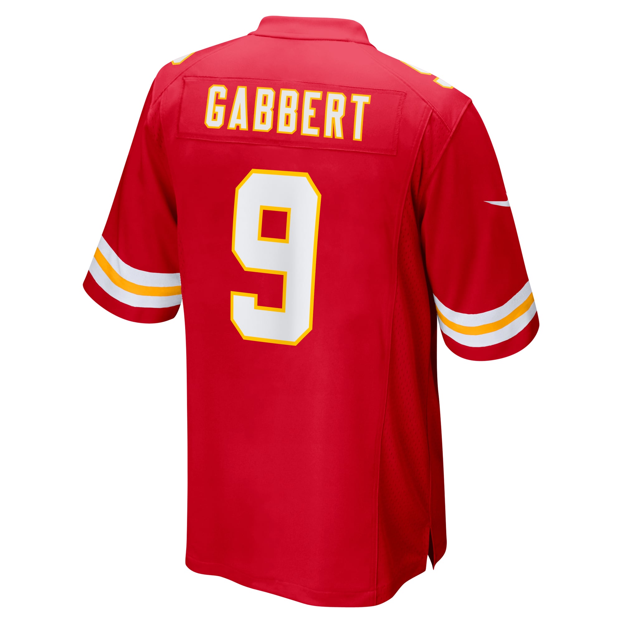 Men's Kansas City Chiefs Blaine Gabbert Red Game Jersey JS2066 Saliibo - Image 3