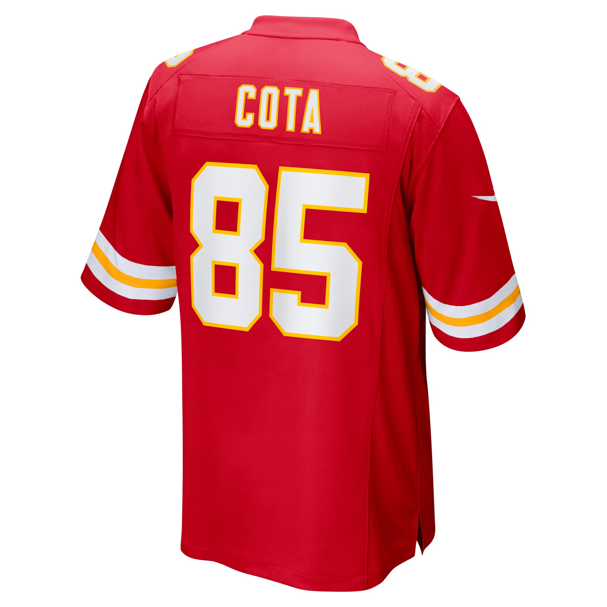 Men's Kansas City Chiefs Chase Cota Red Game Jersey JS8589 Saliibo - Image 3