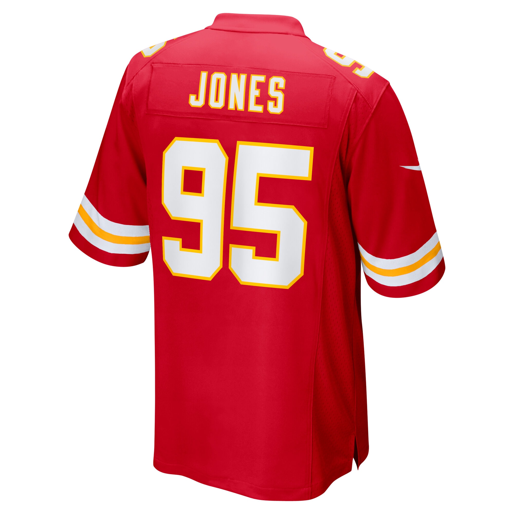 Men's Kansas City Chiefs Chris Jones Red Super Bowl LIX Game Jersey JS9788 Saliibo - Image 3