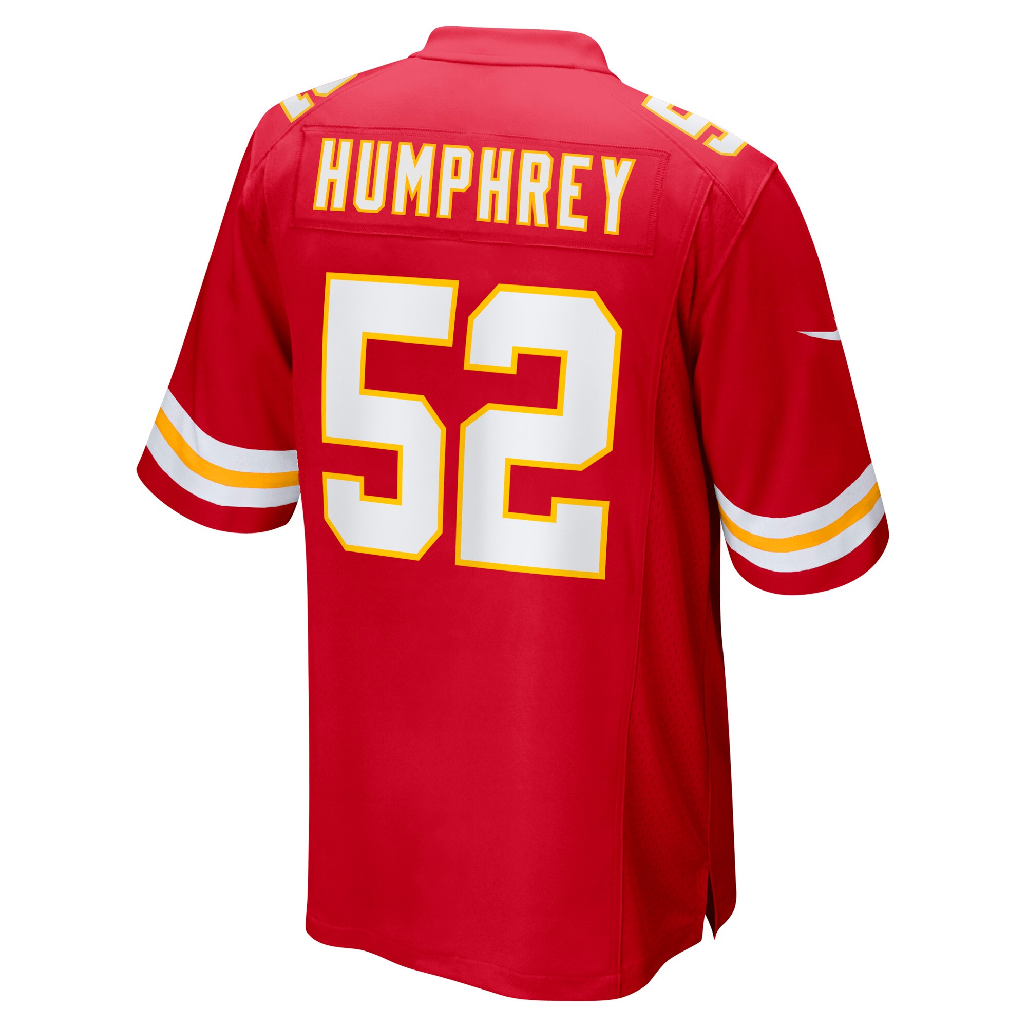 Men's Kansas City Chiefs Creed Humphrey Red Game Jersey JS2909 Saliibo - Image 3