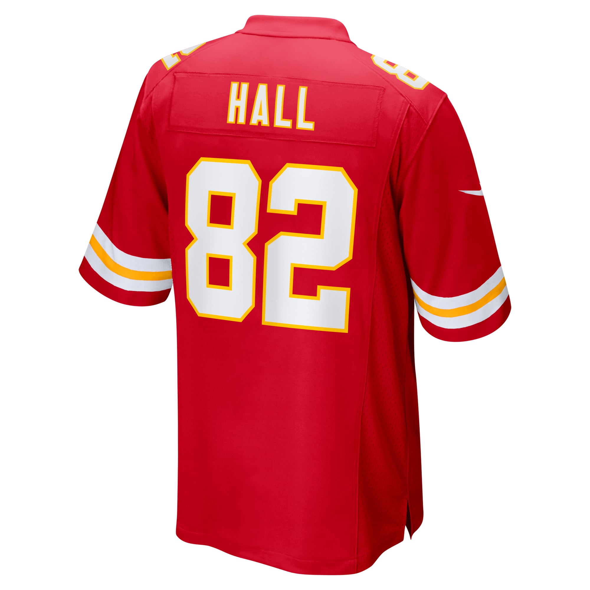 Men's Kansas City Chiefs Dante Hall Red Retired Player Game Jersey JS2182 Saliibo - Image 3