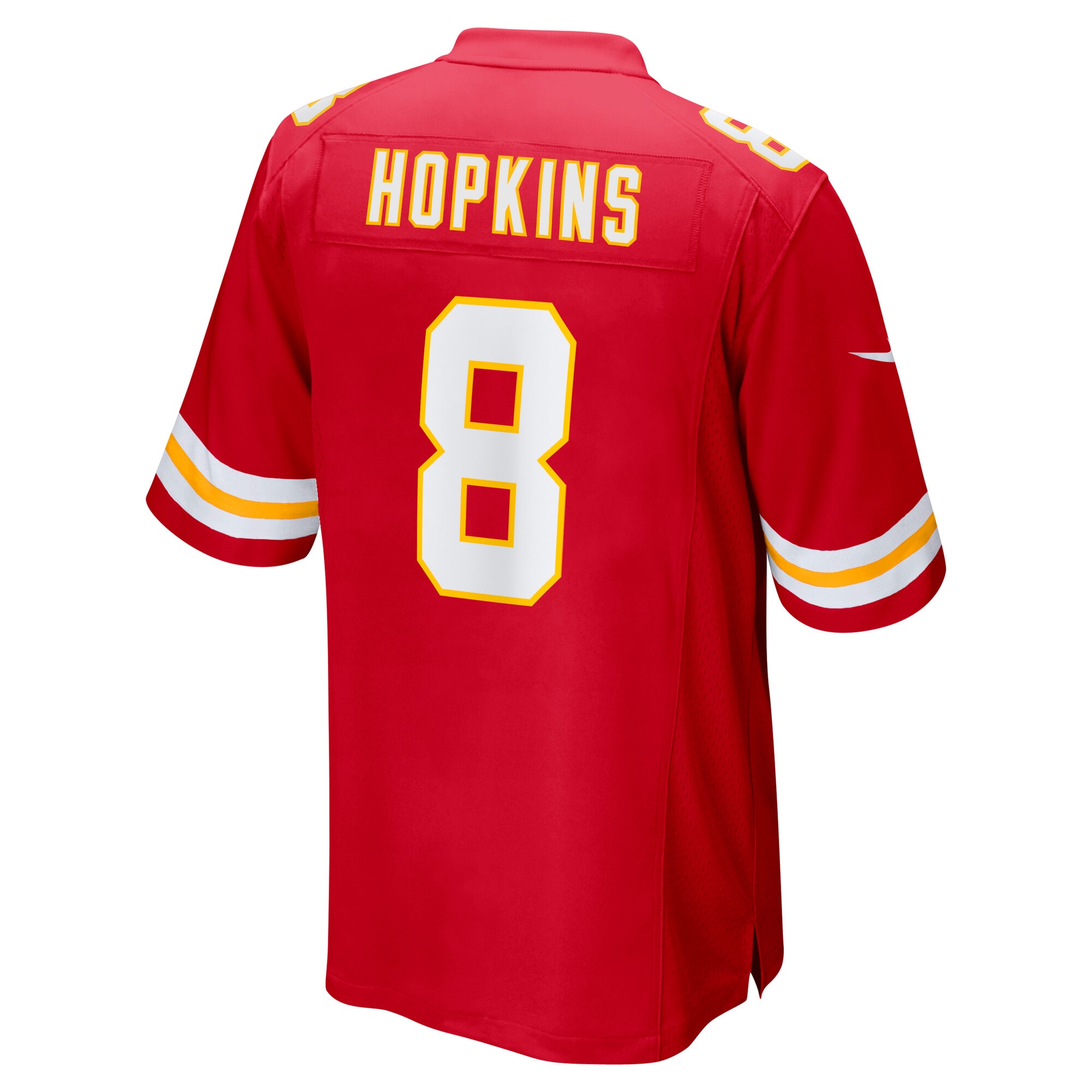Men's Kansas City Chiefs DeAndre Hopkins Red Super Bowl LIX Game Player Jersey JS9033 Saliibo - Image 3
